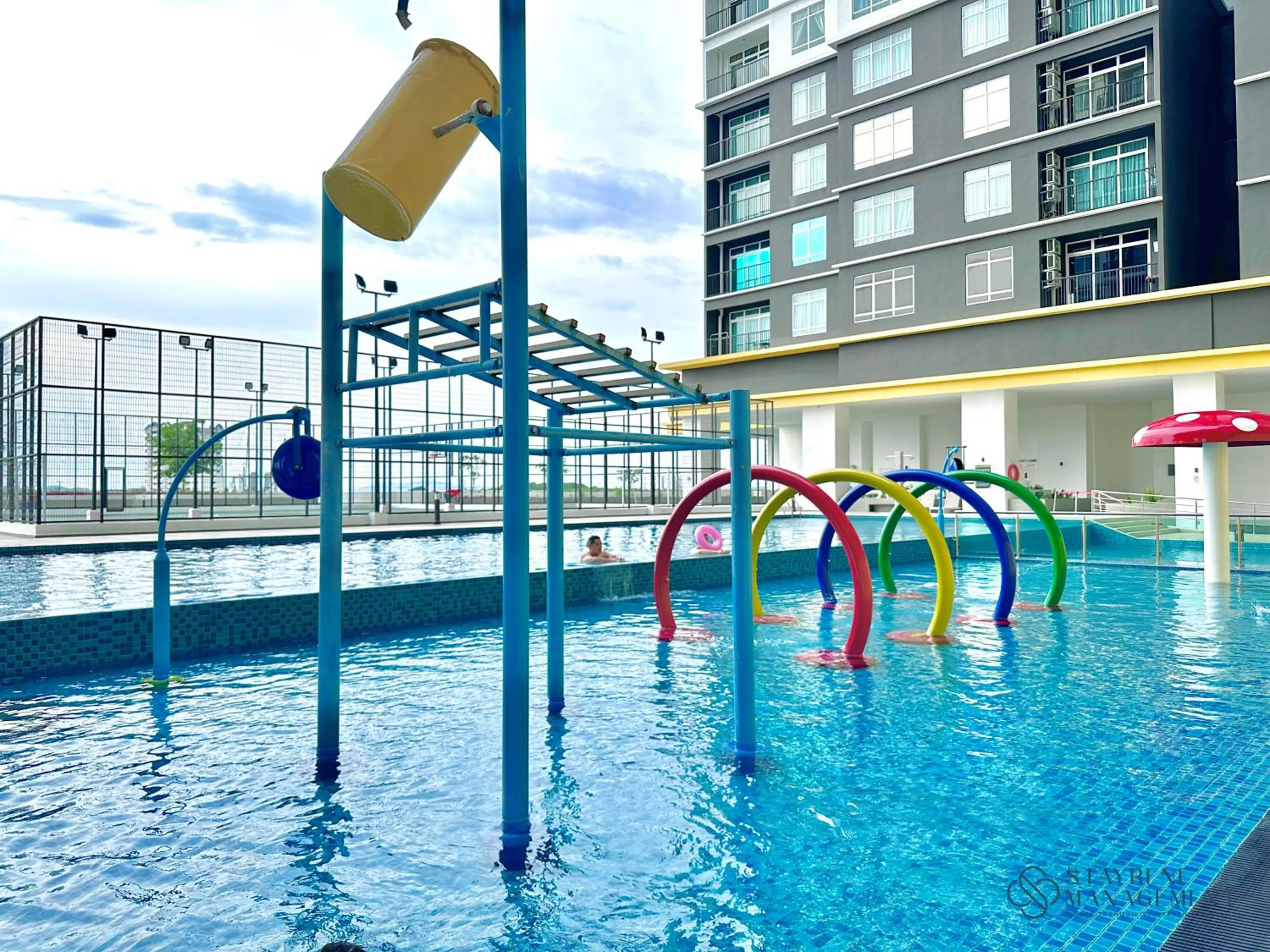 Pool view in Melaka Novo 8 Residence - Jonker Street by Stayrene