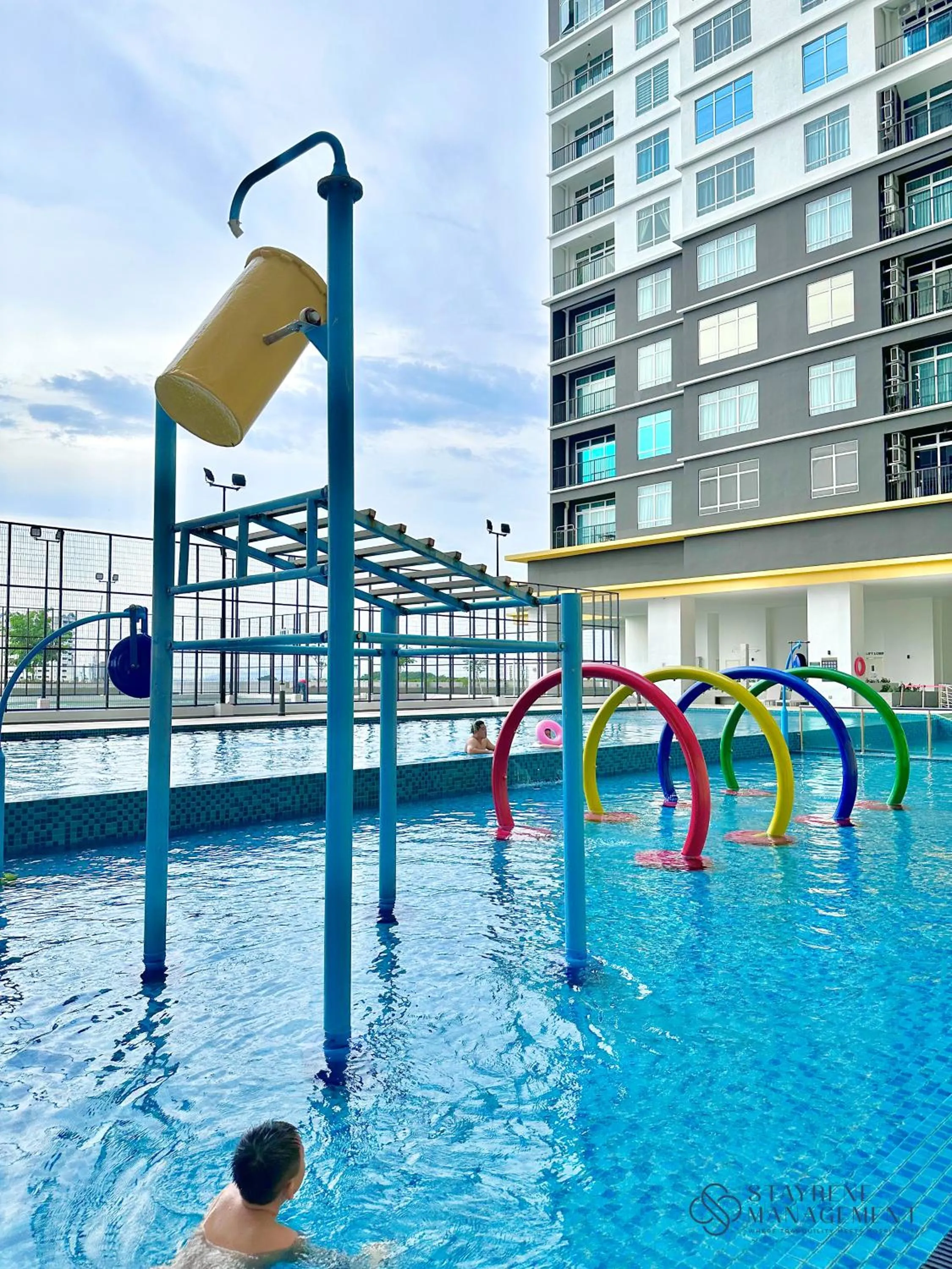 Pool view in Melaka Novo 8 Residence - Jonker Street by Stayrene