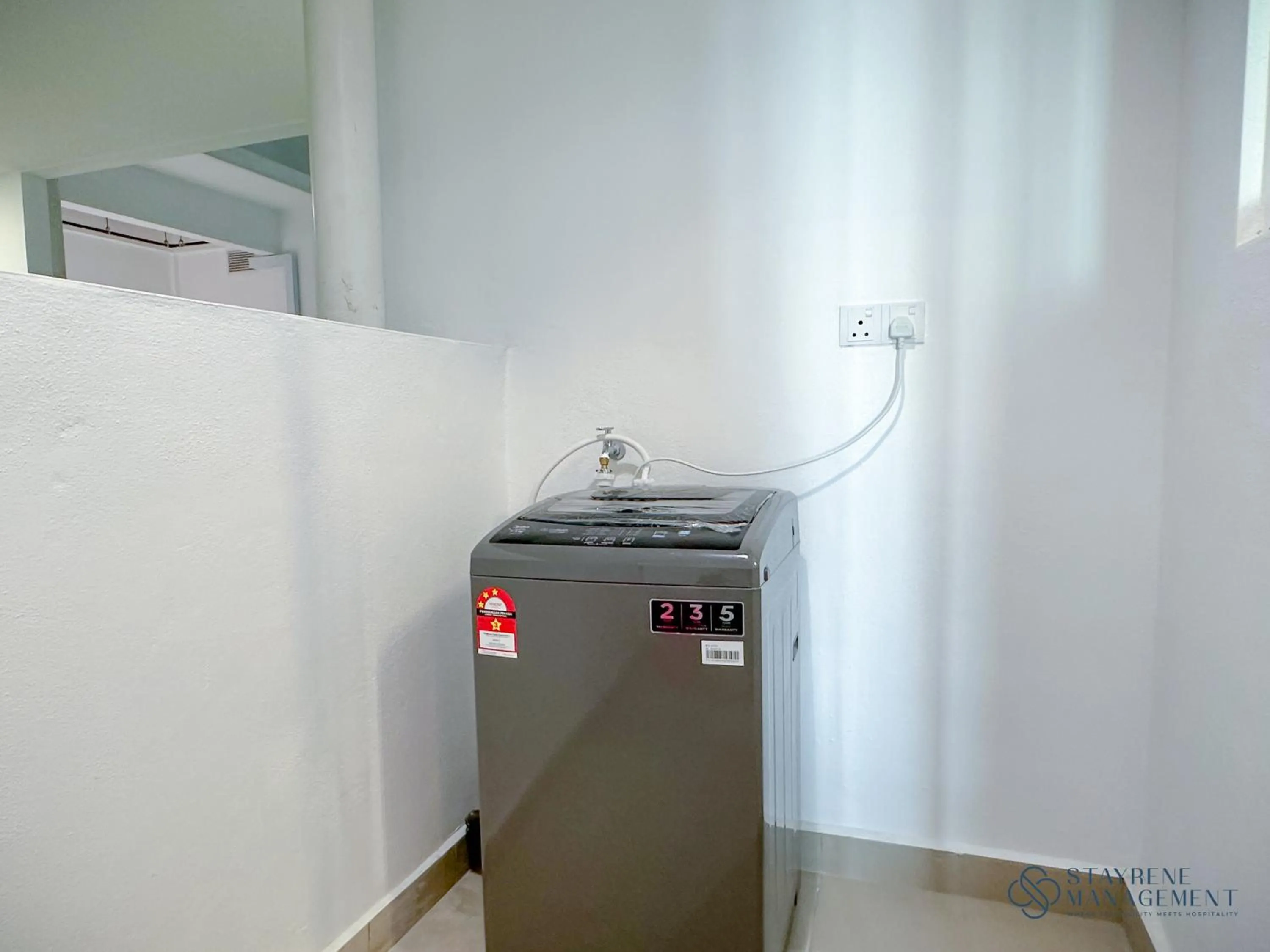 washing machine in Melaka Novo 8 Residence - Jonker Street by Stayrene