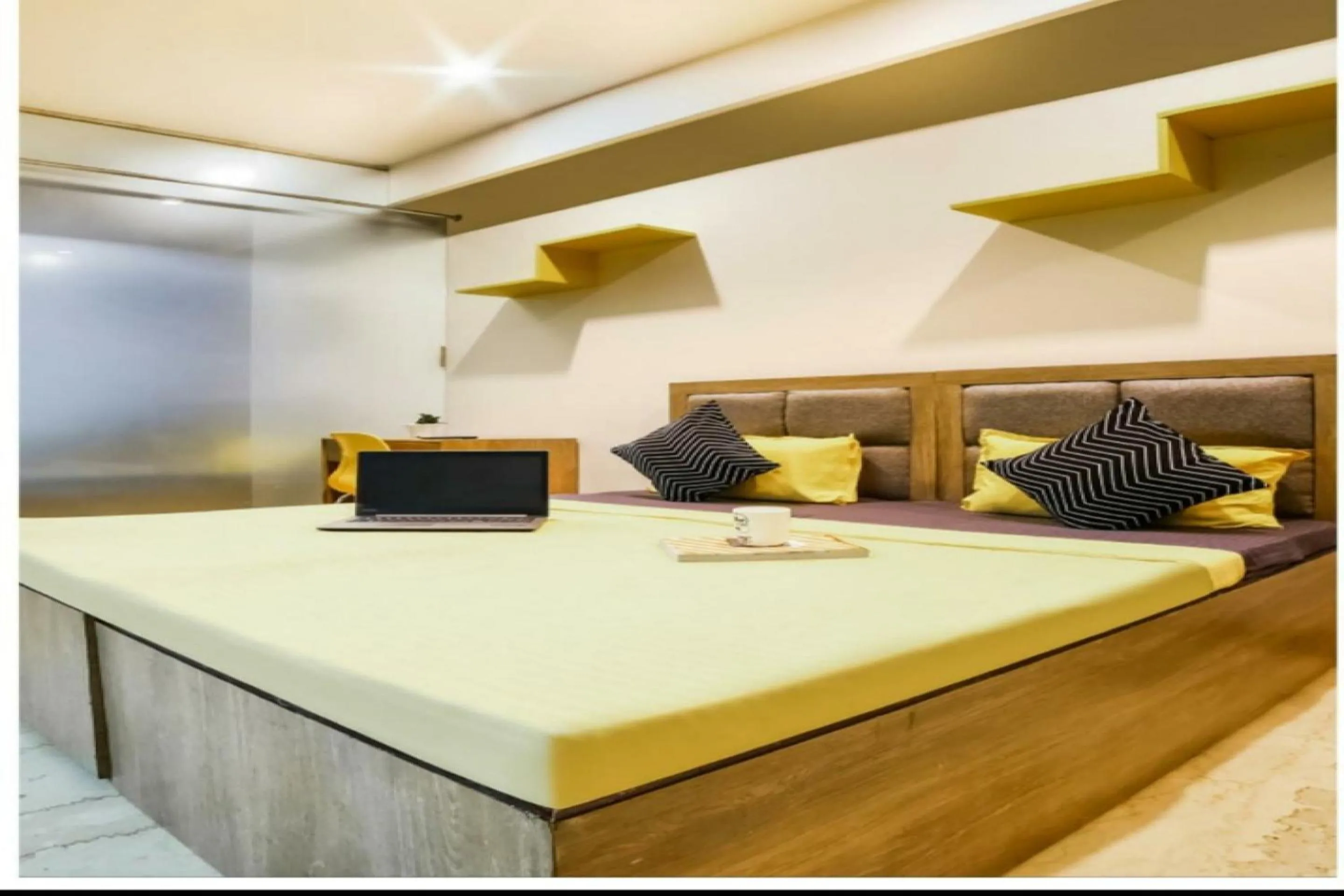 Bedroom, Bed in Hotel O Urban villa