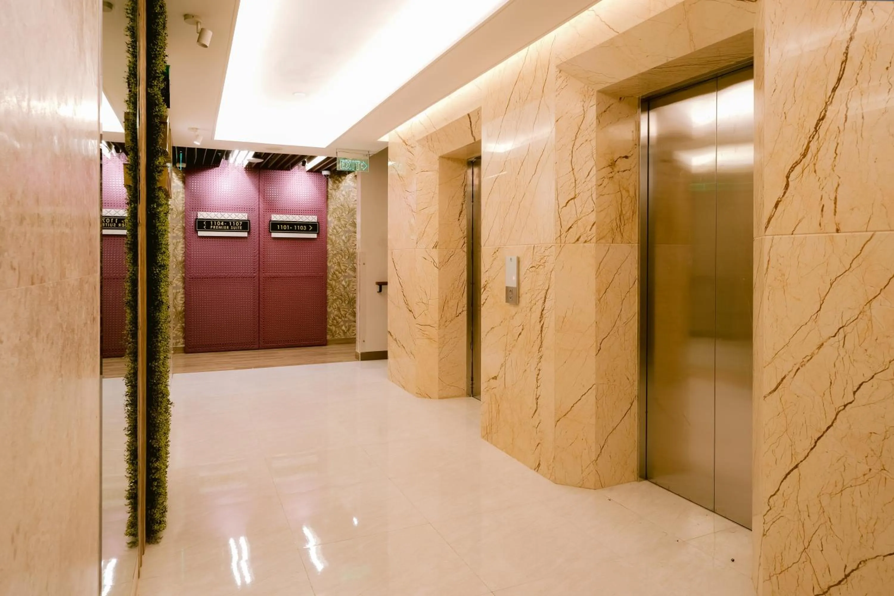 elevator in Goldberry Suites and Hotel Cebu
