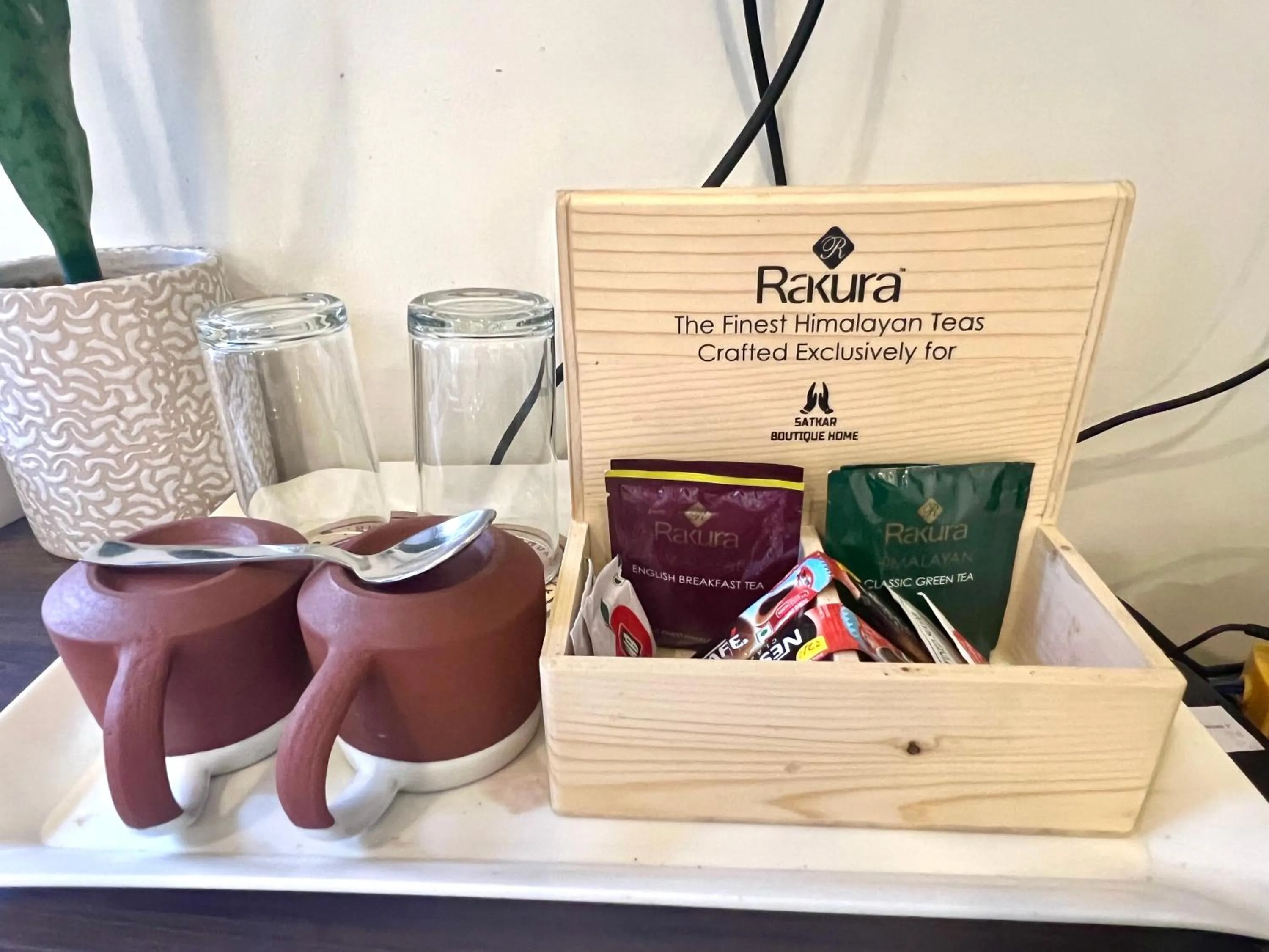 Coffee/tea facilities in Satkar Boutique Home