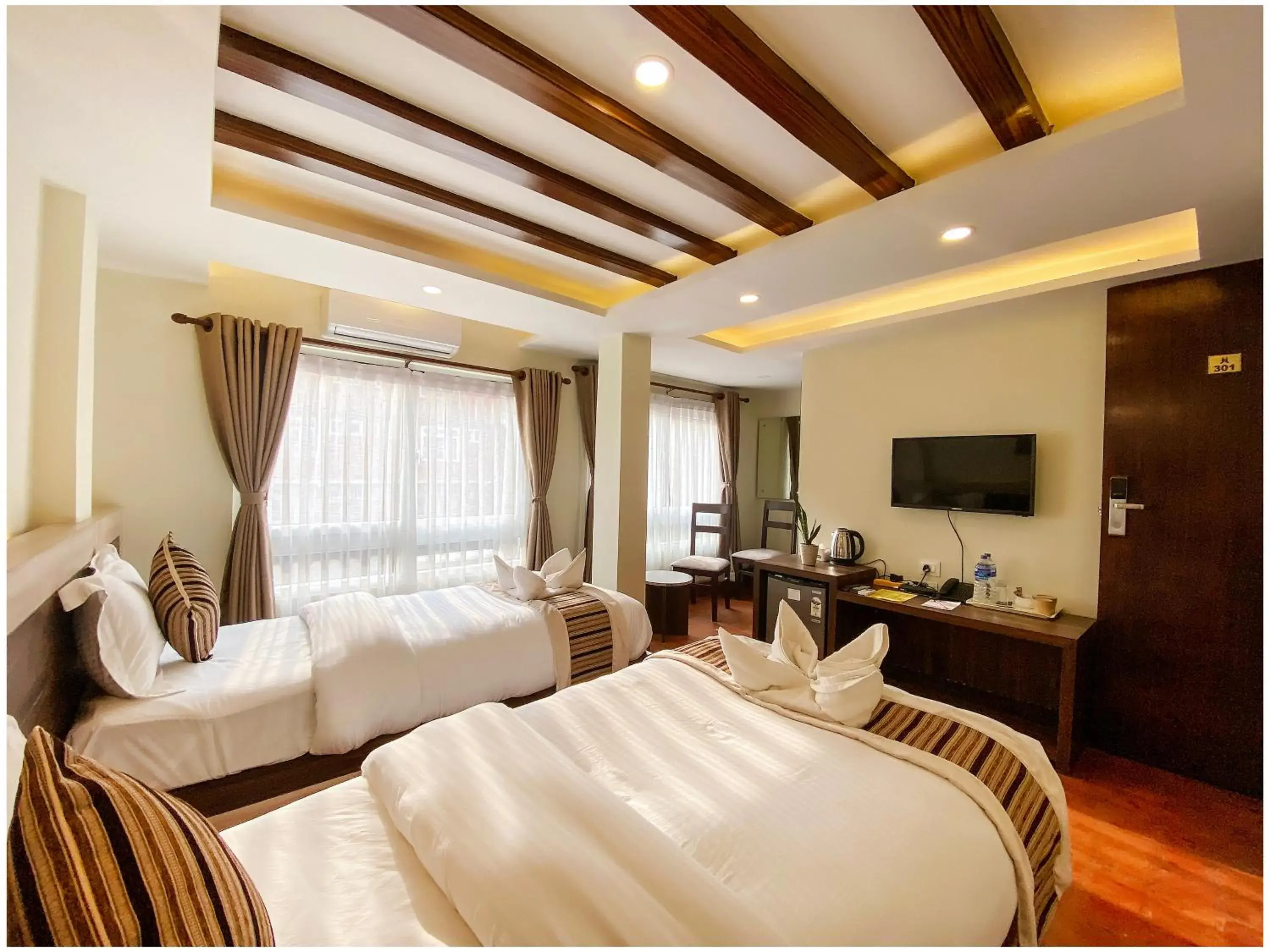 Deluxe Double or Twin Room in Satkar Boutique Home Deluxe Double or Twin Room in Satkar Boutique Home