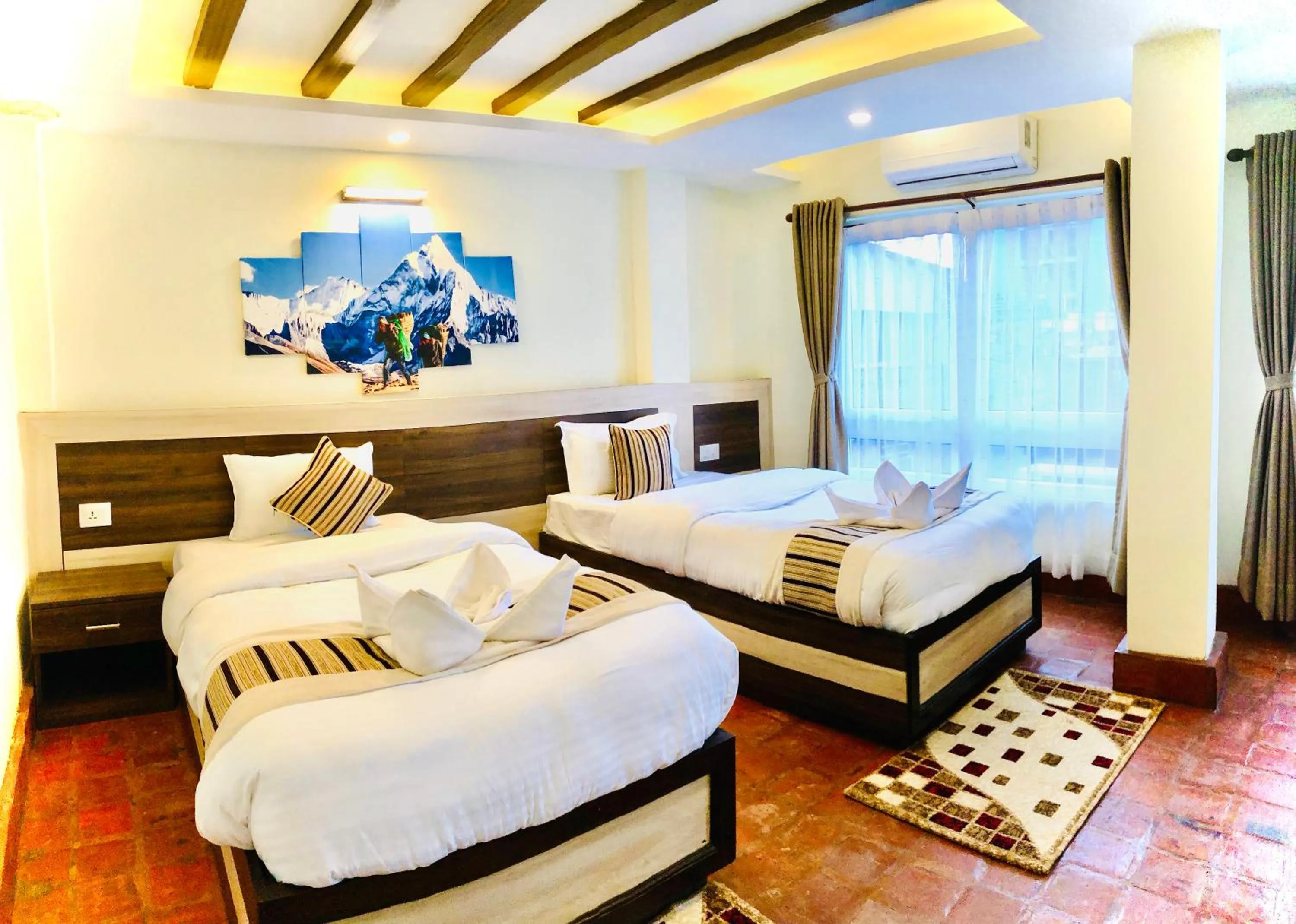 Photo of the whole room, Bed in Satkar Boutique Home
