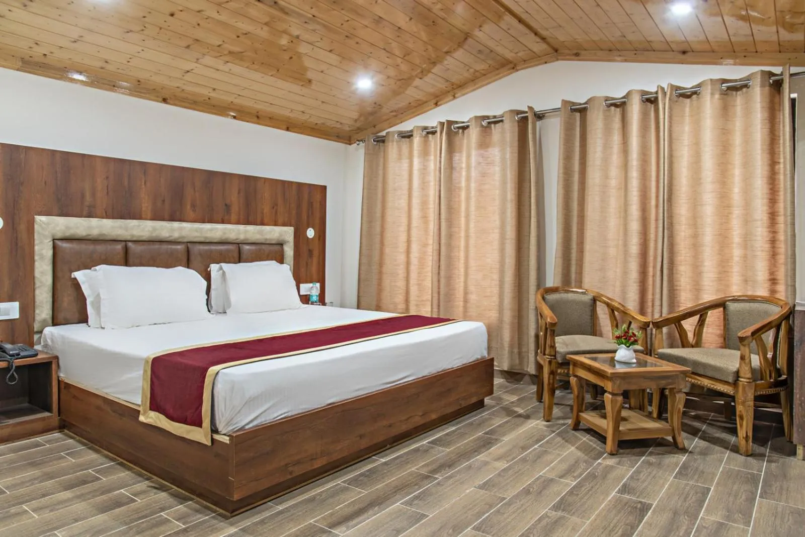 Bed in Snow Land Shimla