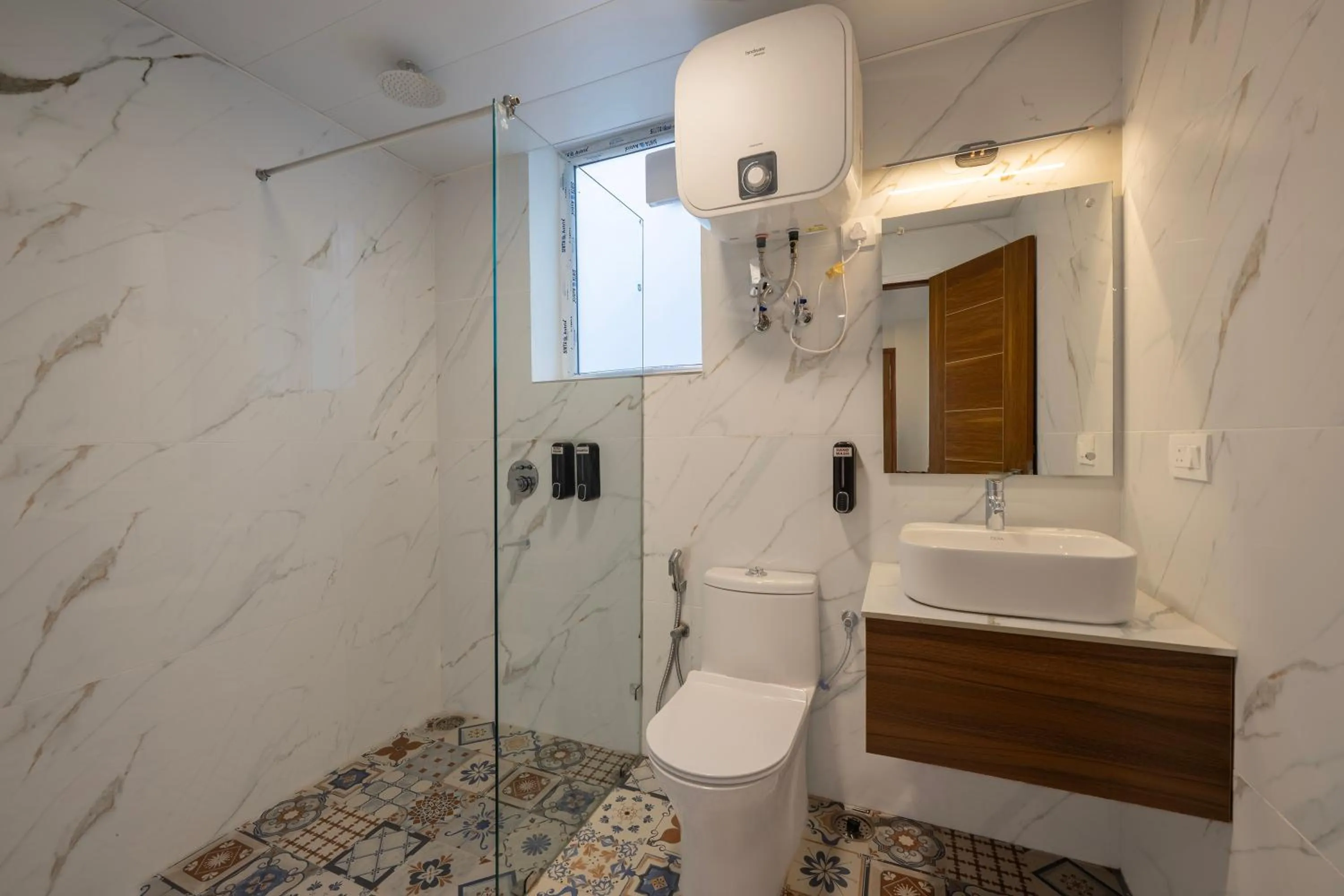 Shower in Snow Land Shimla