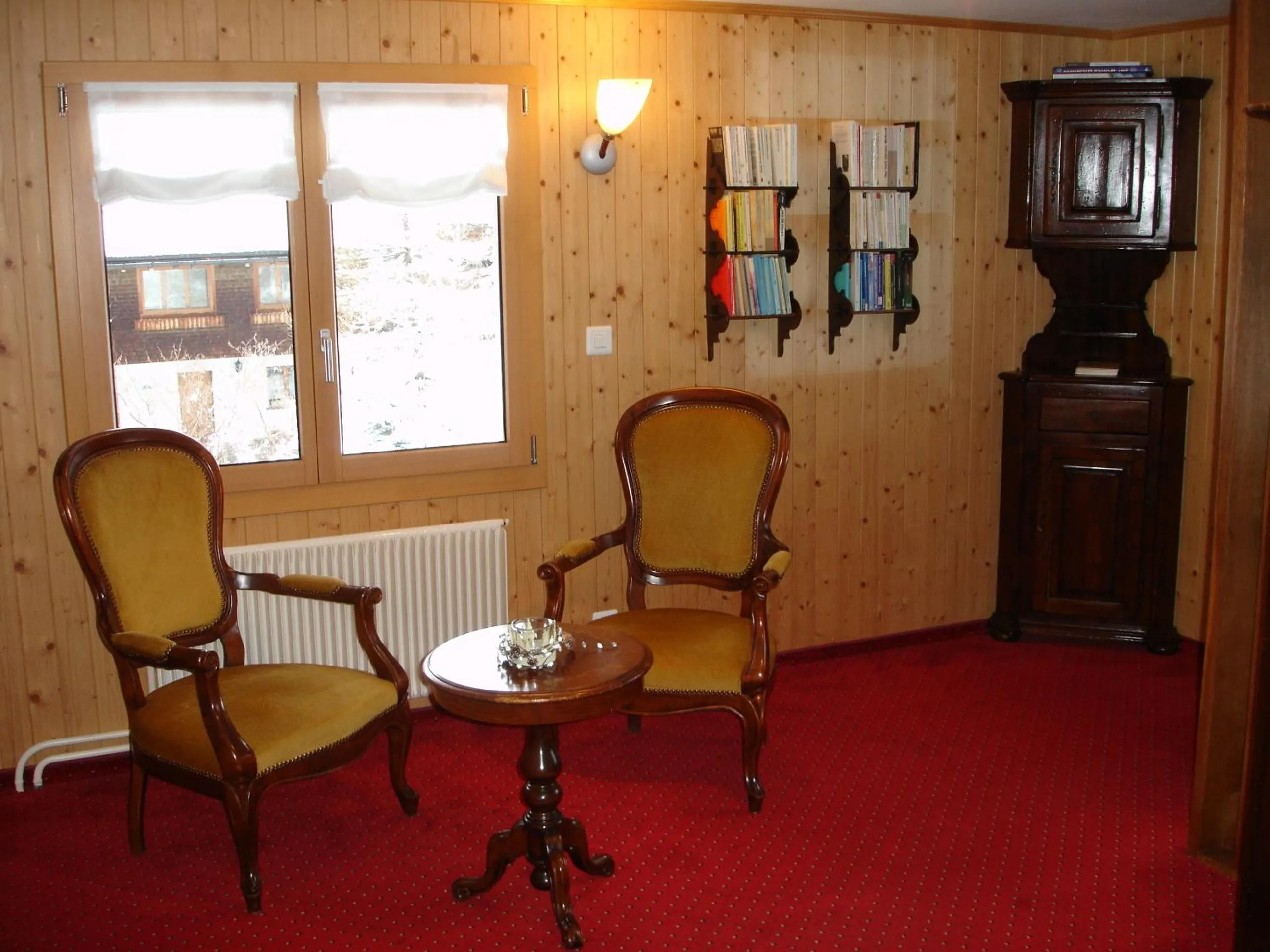 Lobby or reception in Hotel Garni Hostatt