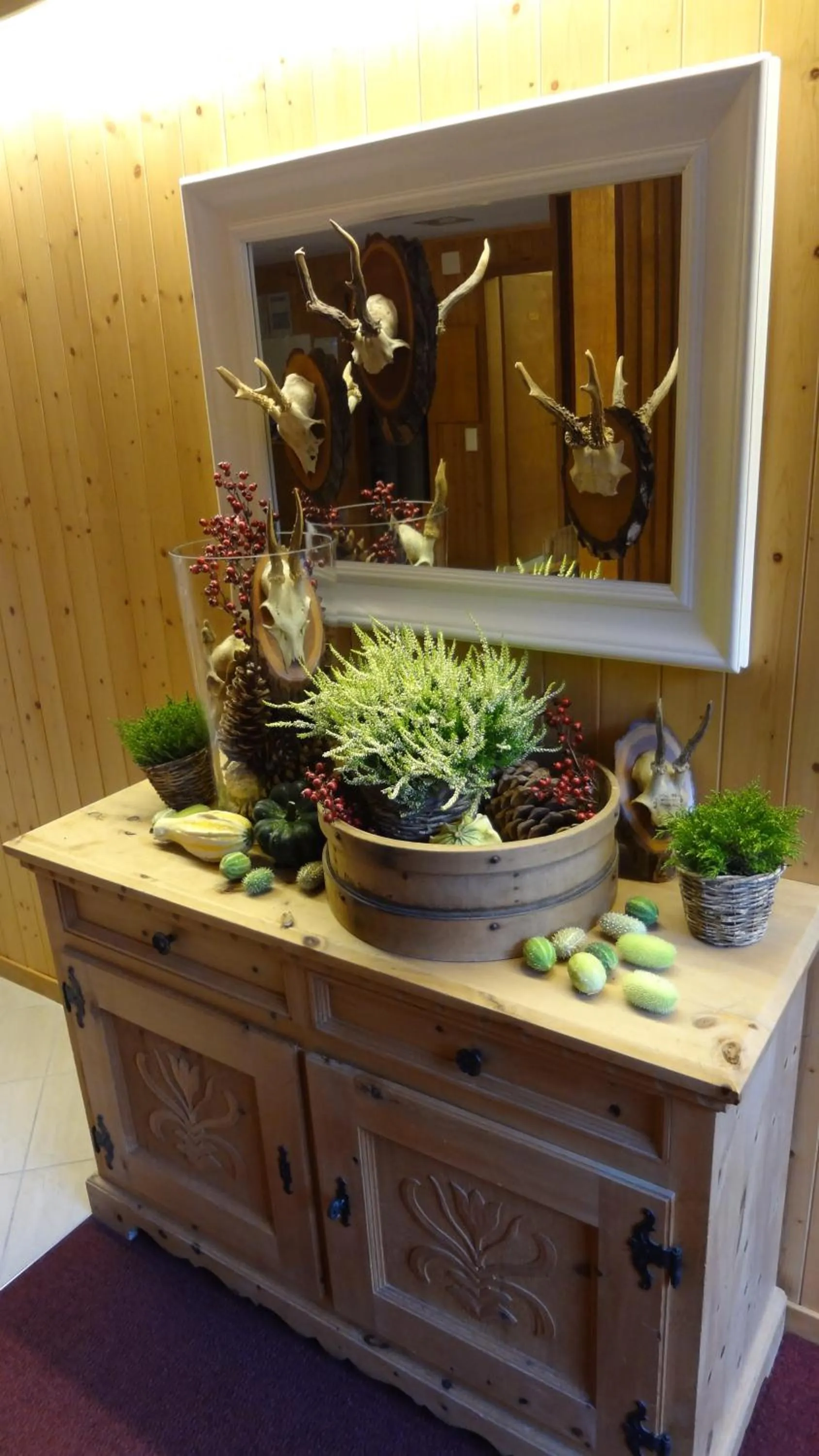 Decorative detail in Hotel Garni Hostatt