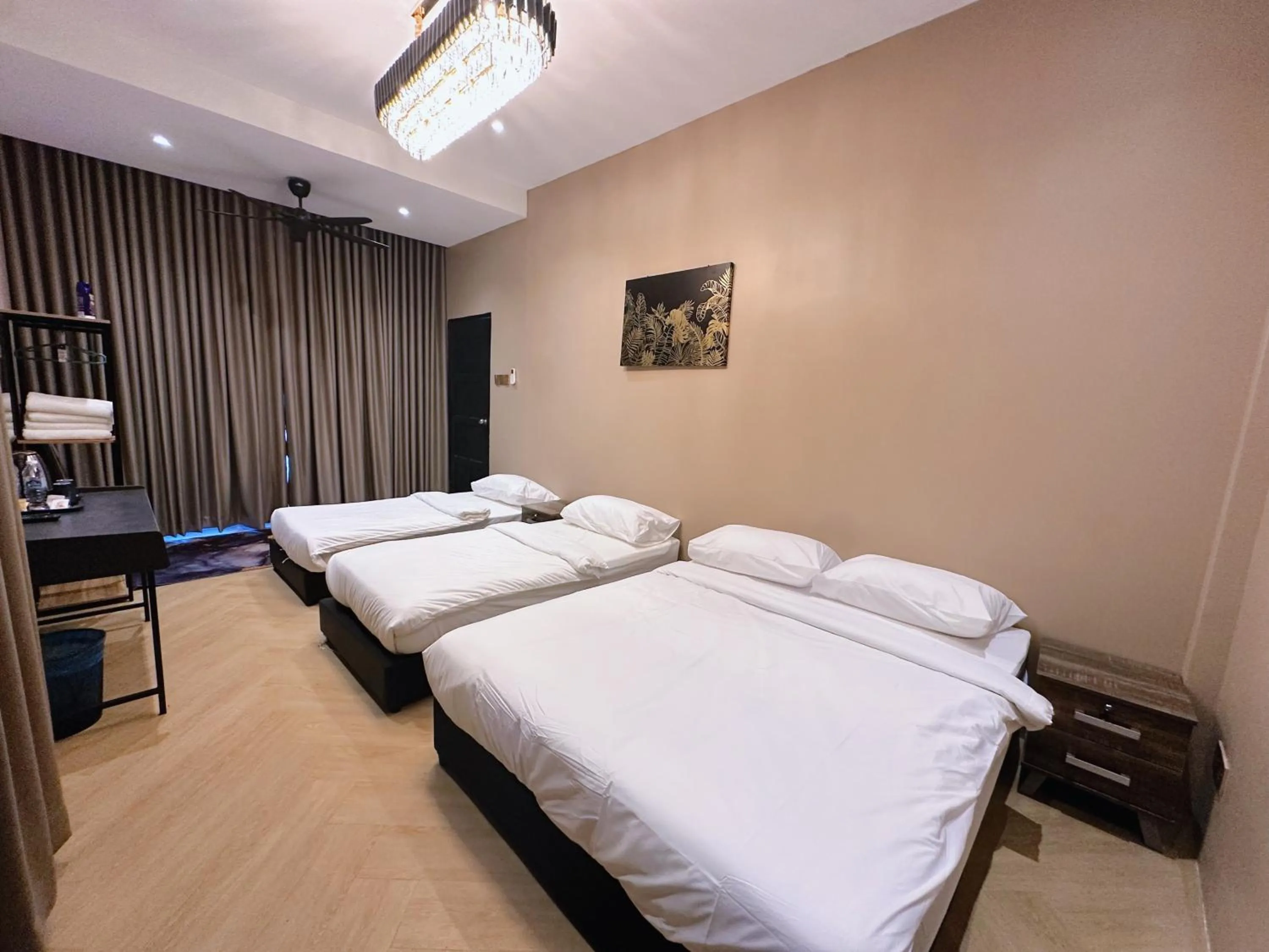 Bed in Melur Inn, Tok Jembal