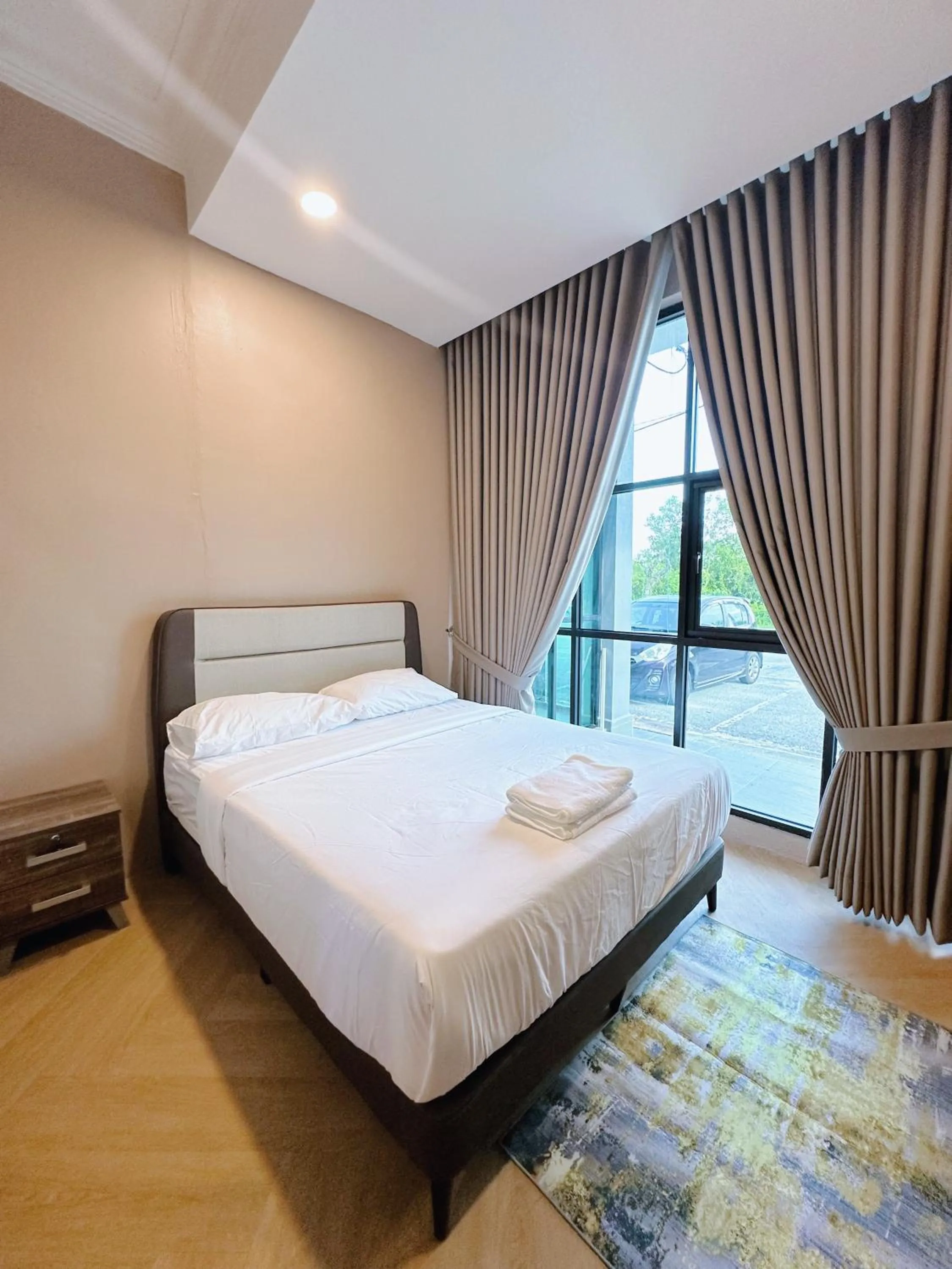 Bed in Melur Inn, Tok Jembal