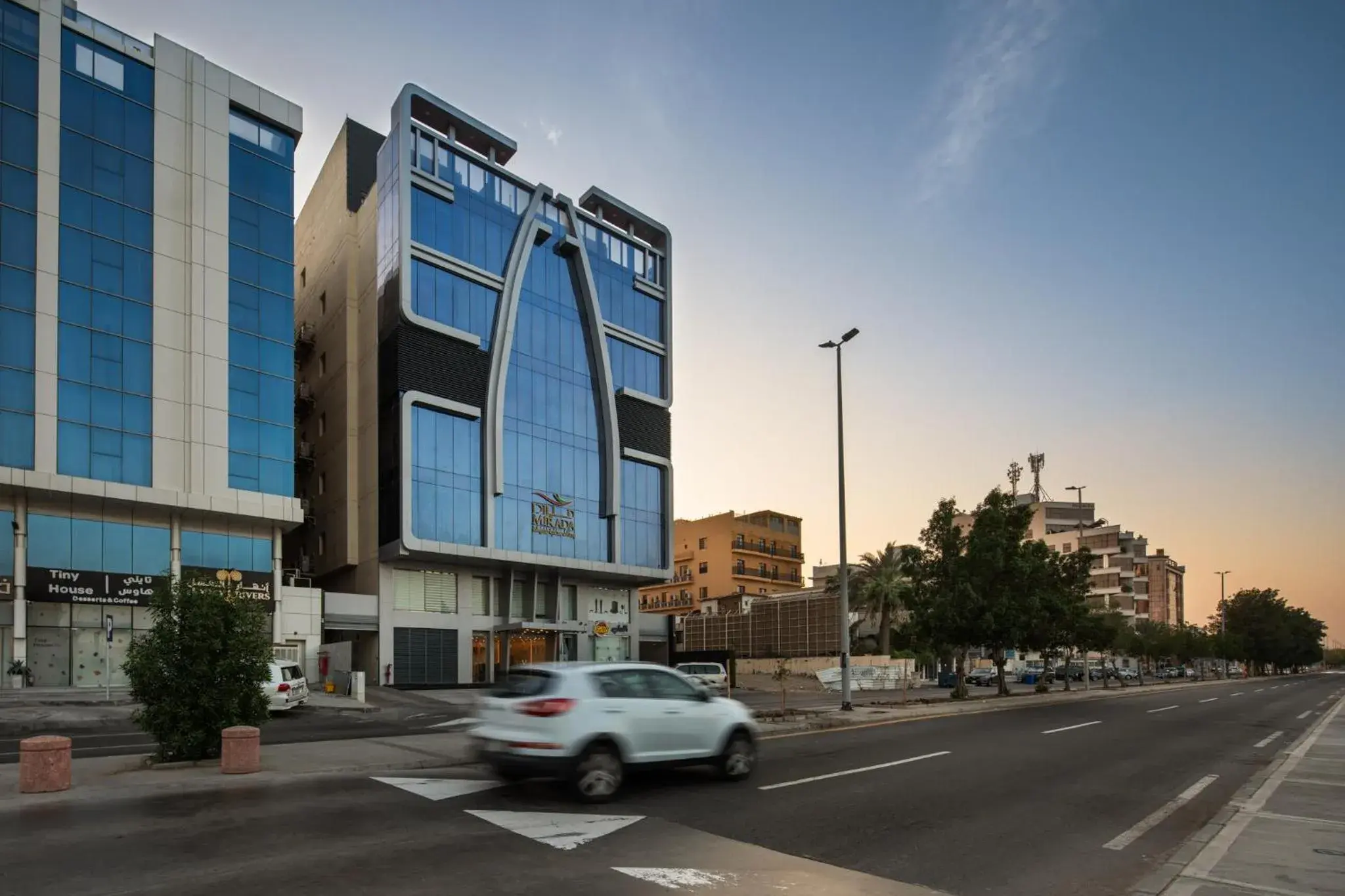 Property building in Mirada Purple Zahra - Serviced Apartments Property building in Mirada Purple Zahra - Serviced Apartments