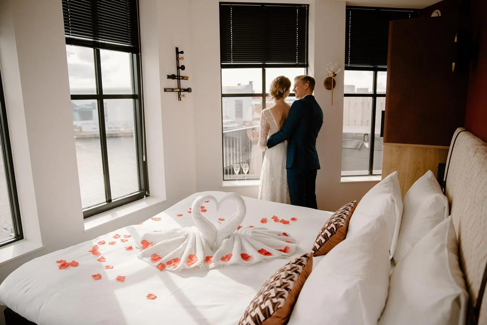 Bedroom, Bed in Hotel de Timmerfabriek I Kloeg Collection