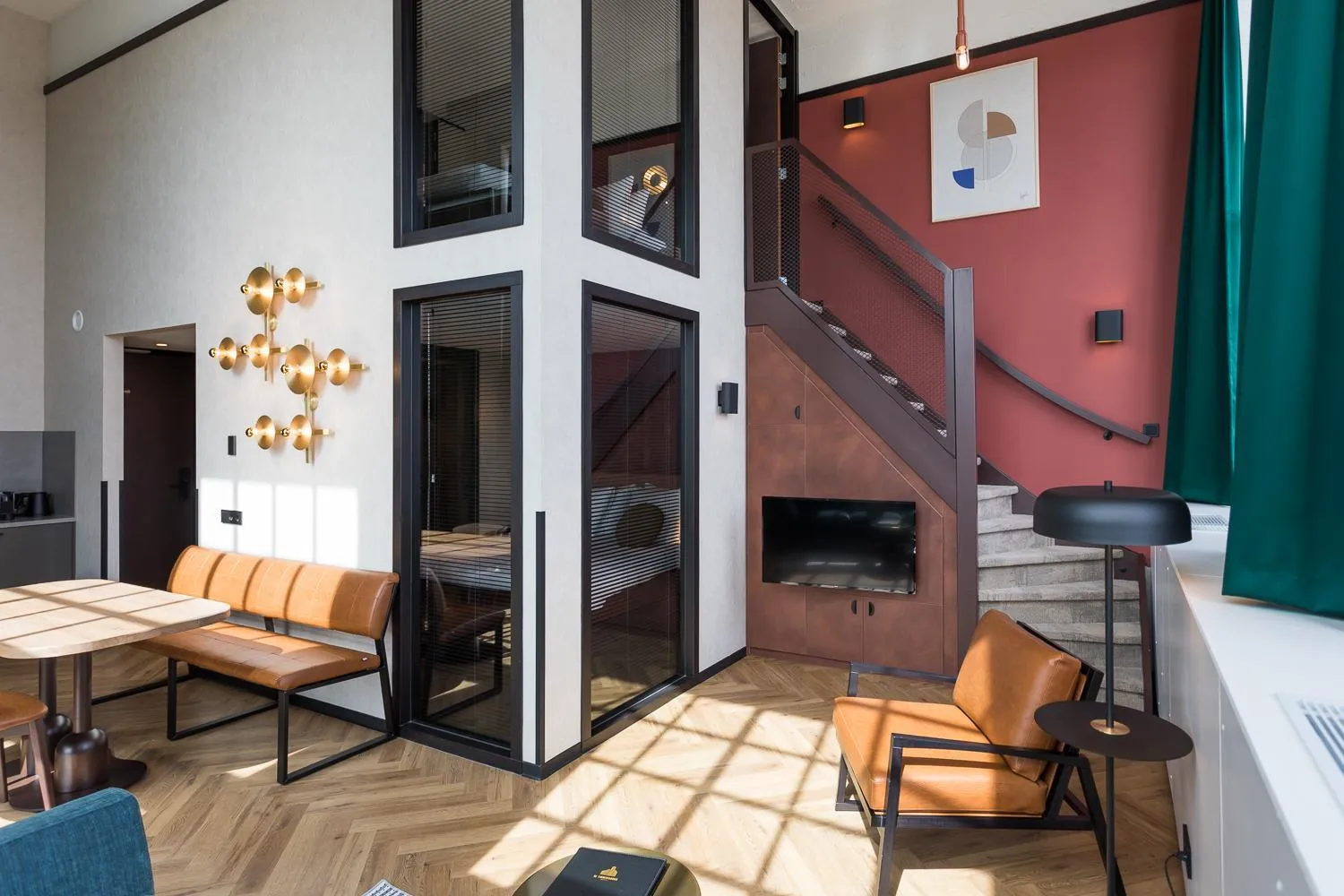 Living room in Hotel de Timmerfabriek I Kloeg Collection