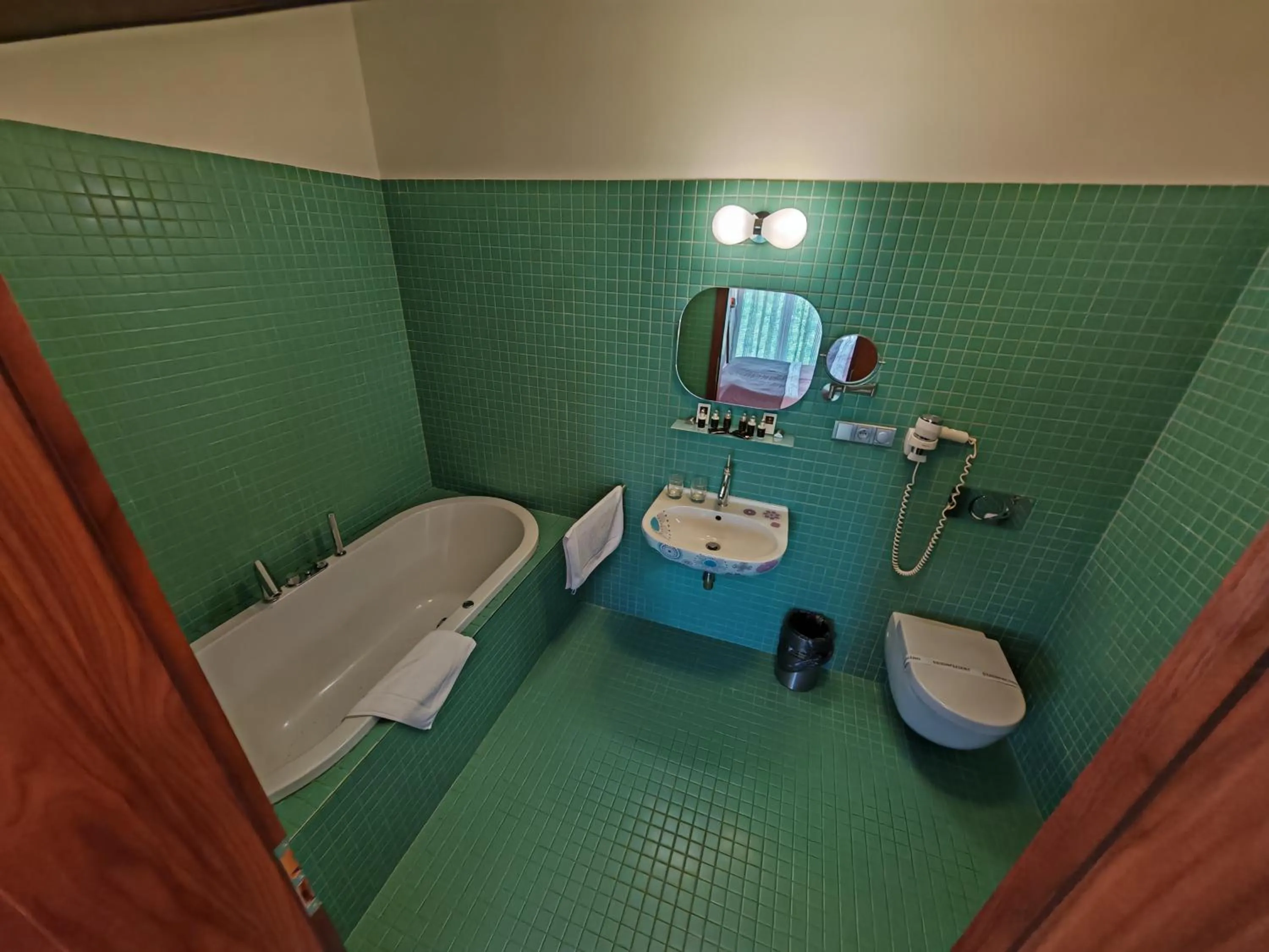 Bathroom in Hotel Rajská zahrada