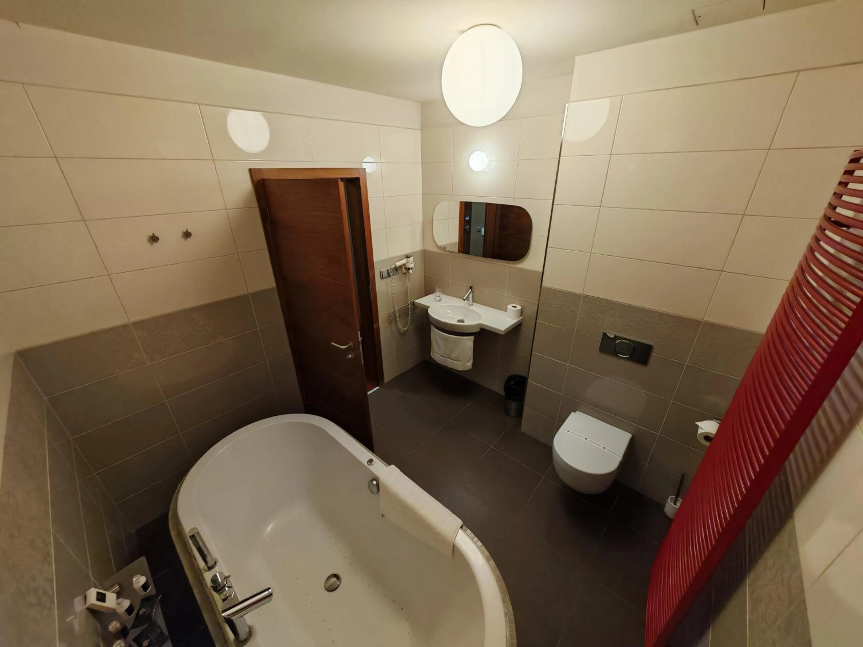 Bathroom in Hotel Rajská zahrada