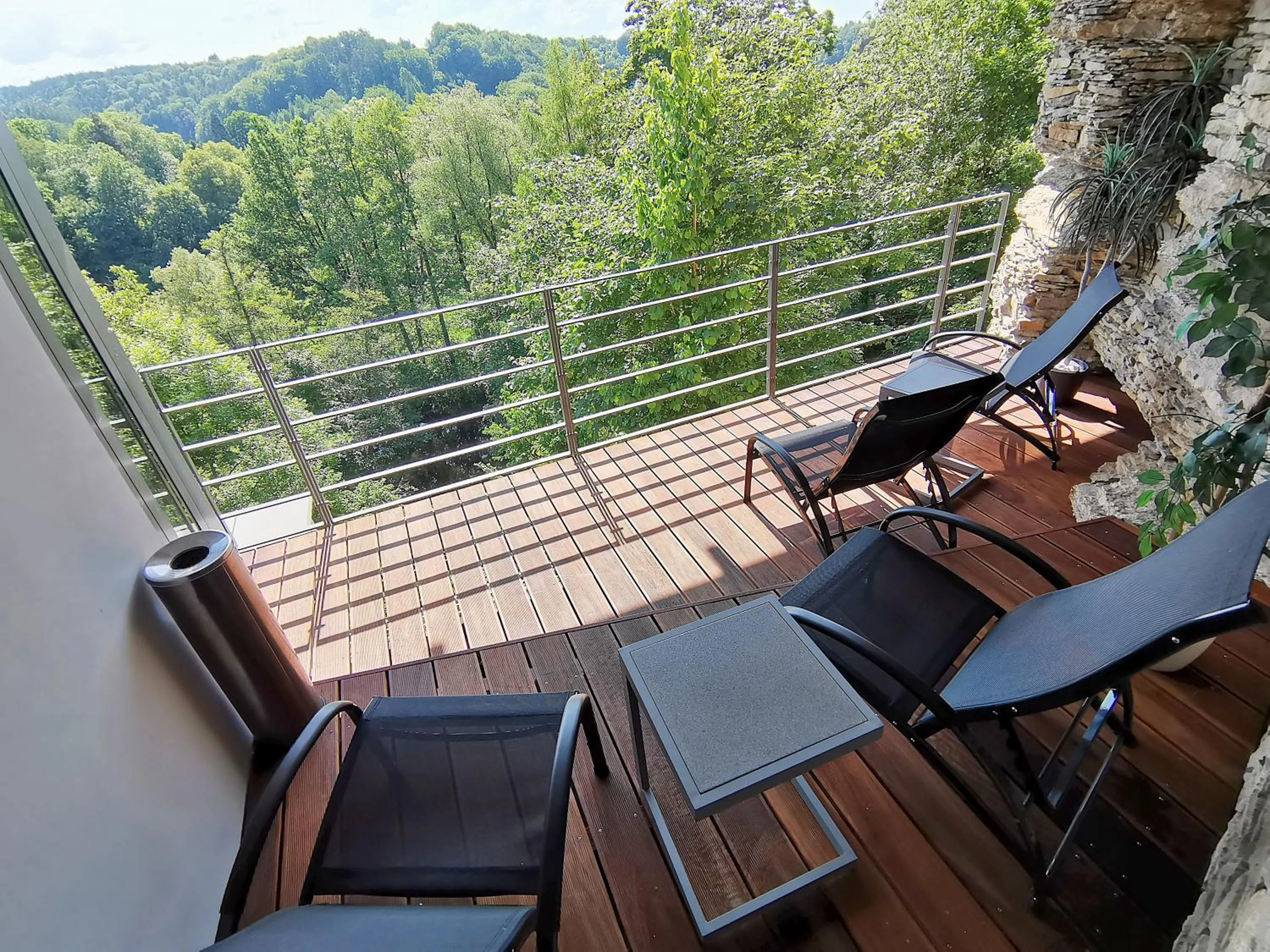 View (from property/room) in Hotel Rajská zahrada