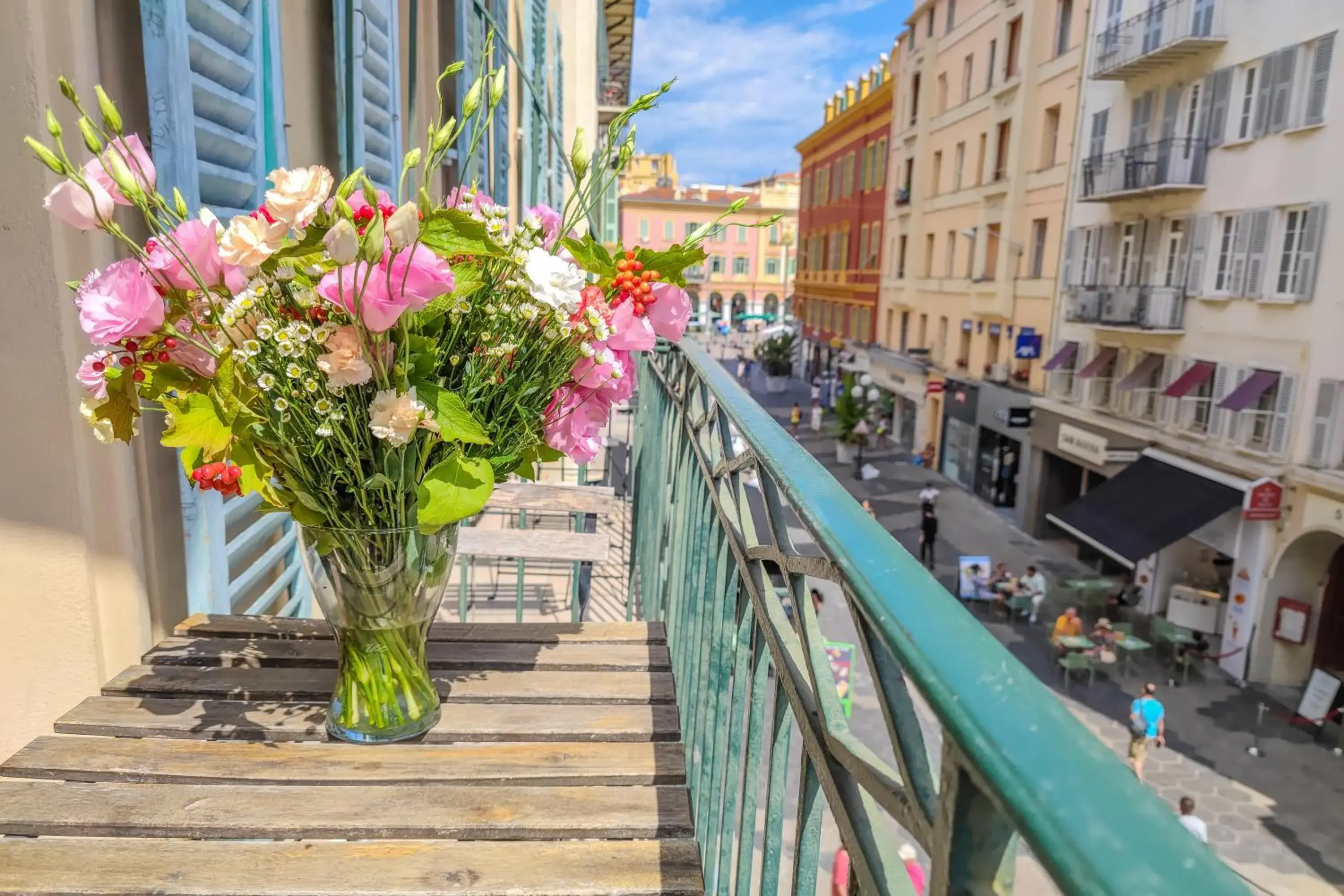 City view in Aparthotel AMMI Nice Massena - ex Ajoupa City view in Aparthotel AMMI Nice Massena - ex Ajoupa