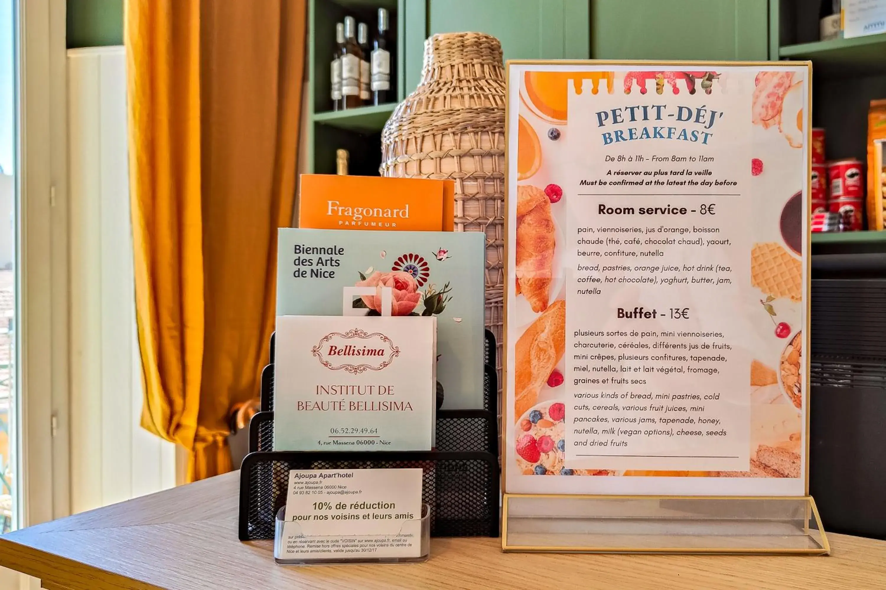 Lobby or reception in Aparthotel AMMI Nice Massena - ex Ajoupa Lobby or reception in Aparthotel AMMI Nice Massena - ex Ajoupa