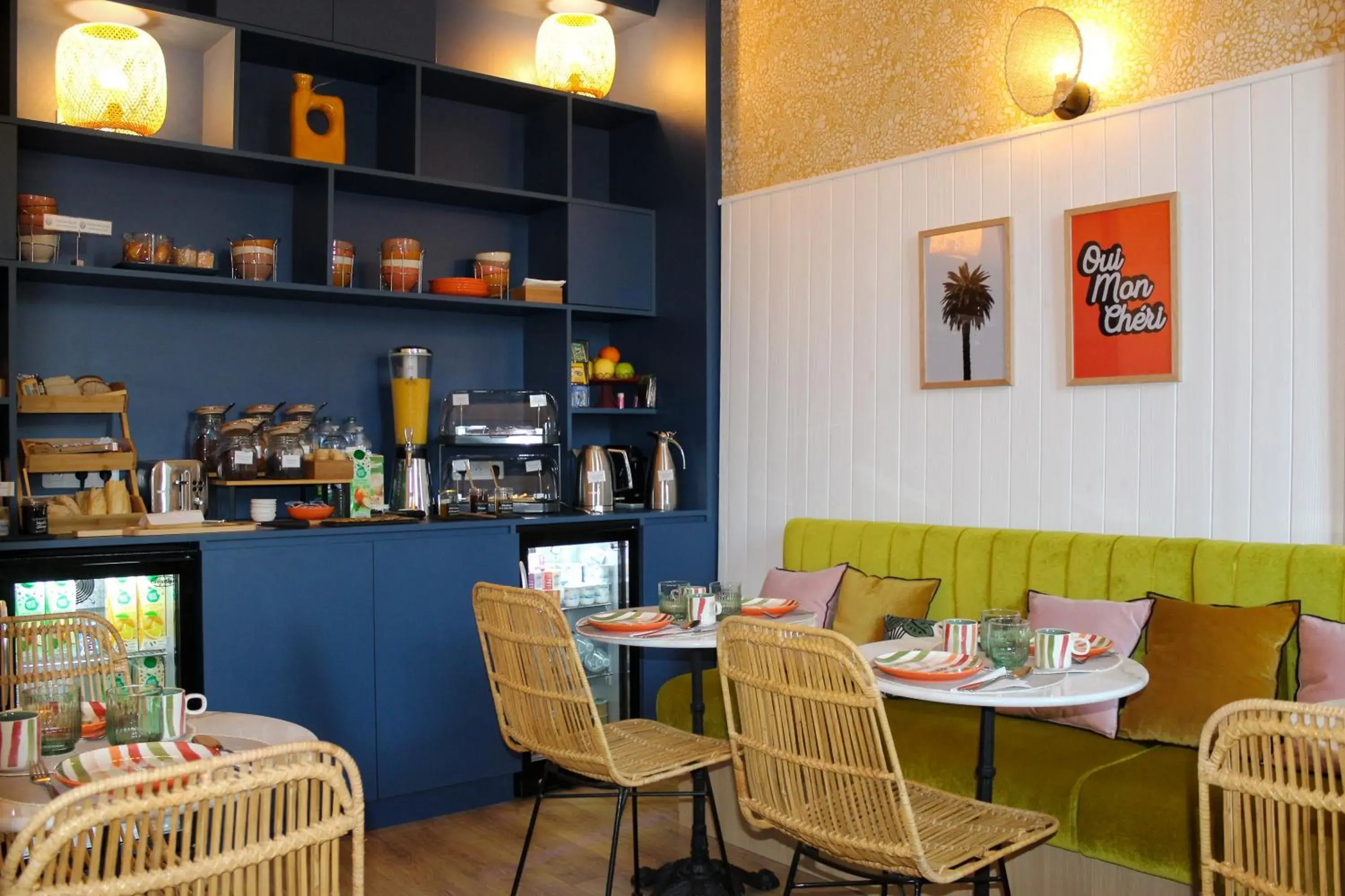 Buffet breakfast in Aparthotel AMMI Nice Massena - ex Ajoupa Buffet breakfast in Aparthotel AMMI Nice Massena - ex Ajoupa