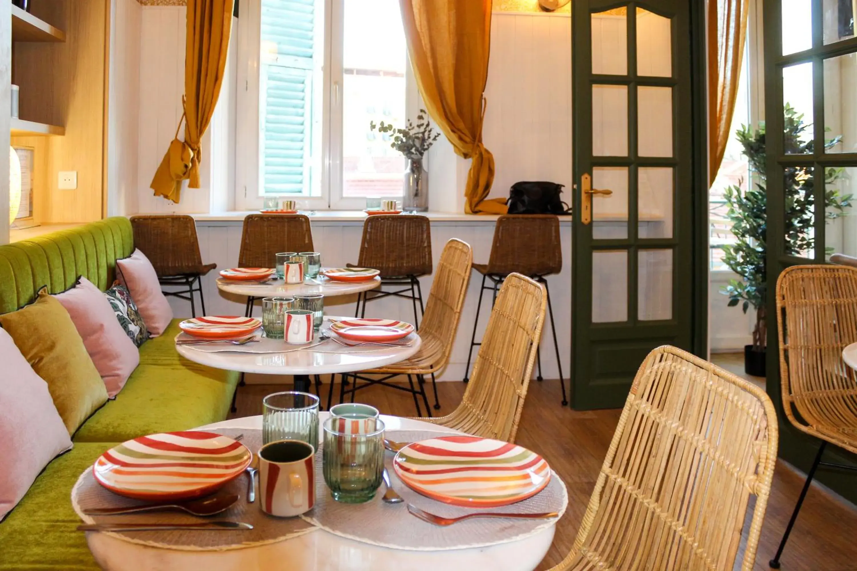 Buffet breakfast in Aparthotel AMMI Nice Massena - ex Ajoupa Buffet breakfast in Aparthotel AMMI Nice Massena - ex Ajoupa