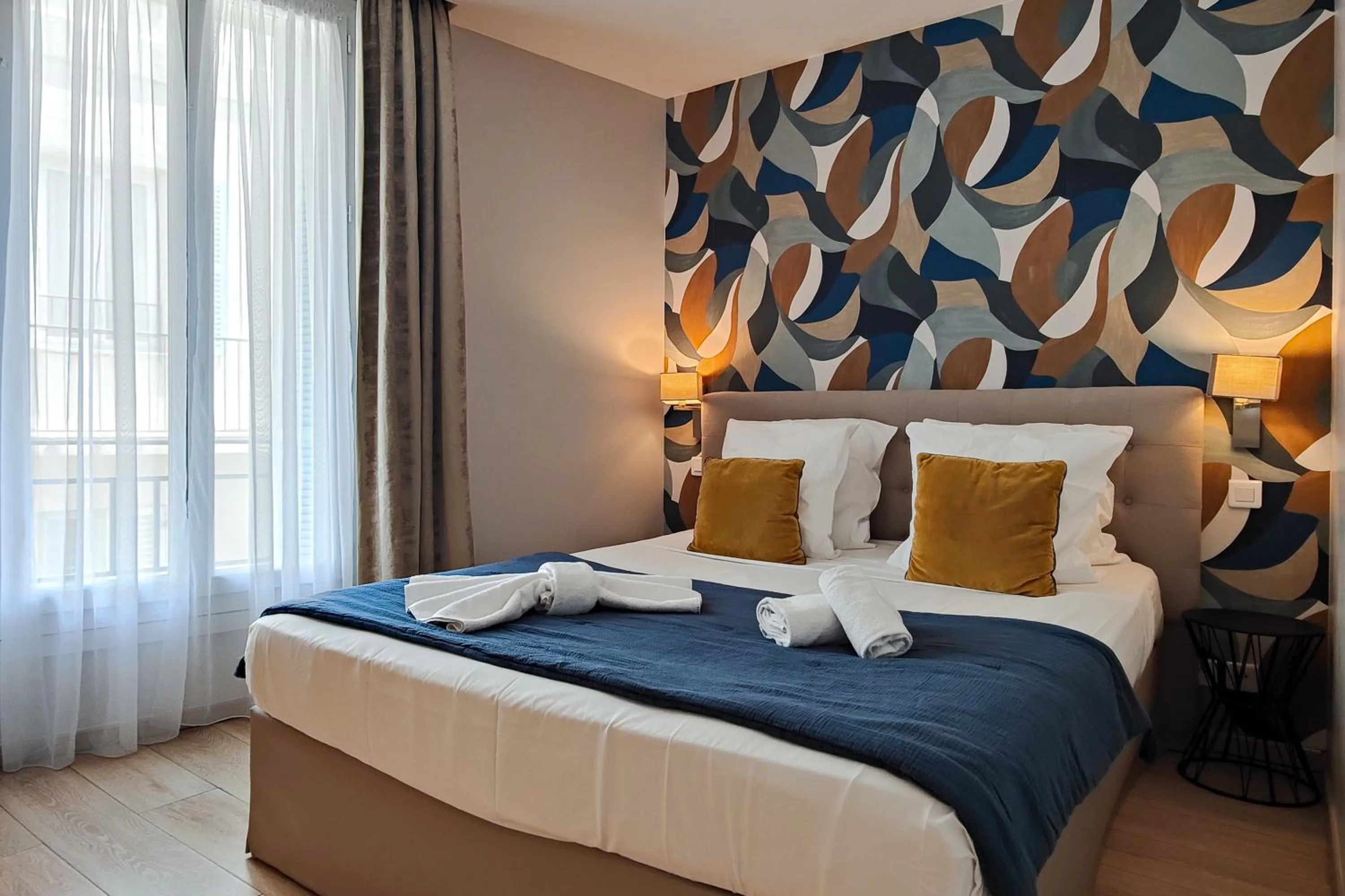 Photo of the whole room, Bed in Aparthotel AMMI Nice Massena - ex Ajoupa