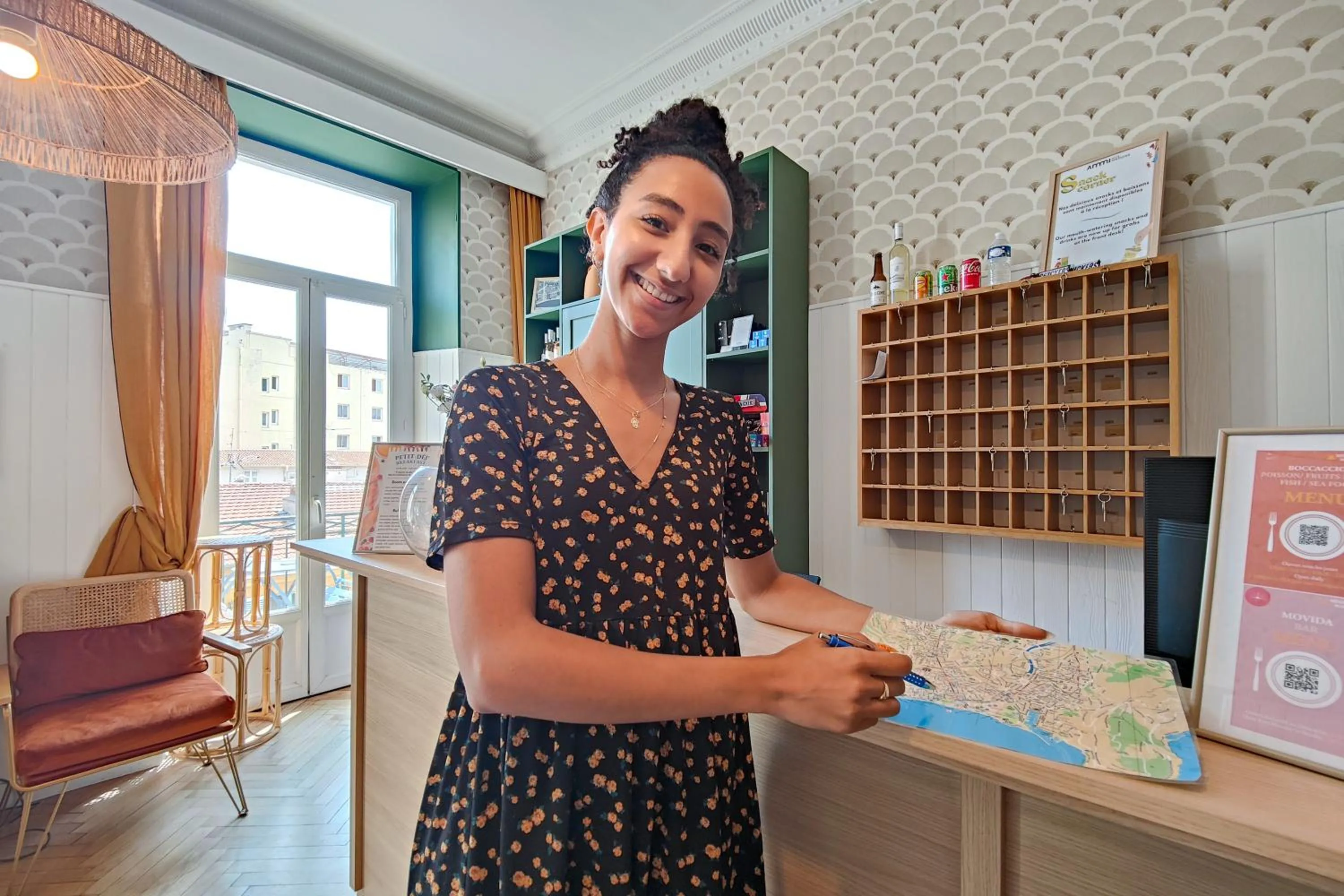 Lobby or reception in Aparthotel AMMI Nice Massena - ex Ajoupa