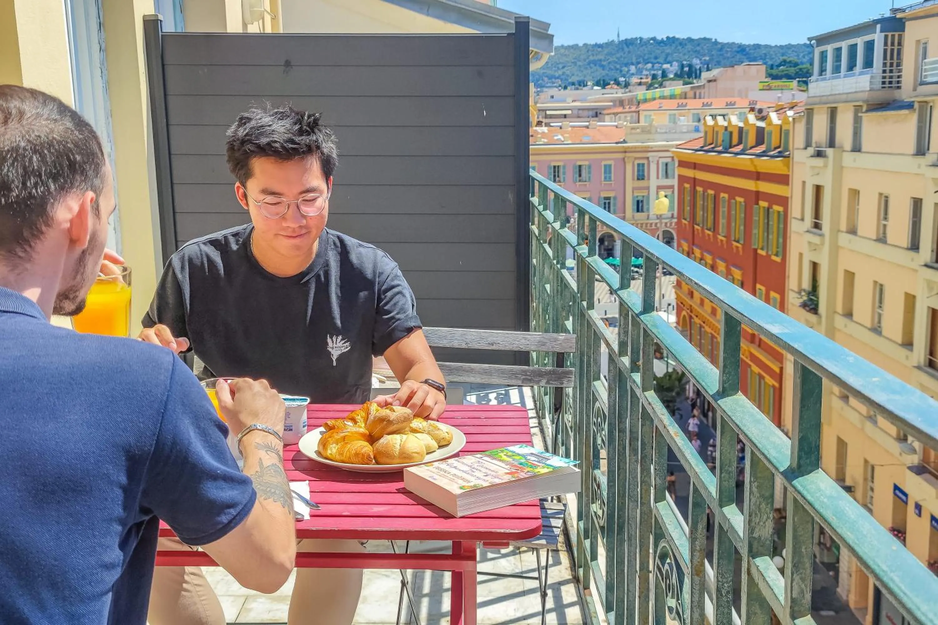Continental breakfast in Aparthotel AMMI Nice Massena - ex Ajoupa