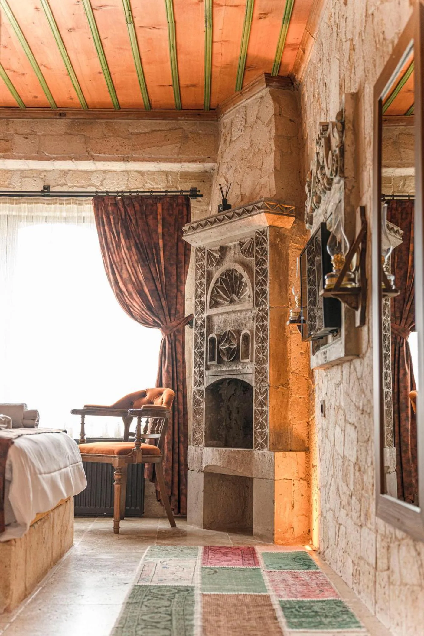 Seating area in Deluna Cappadocia