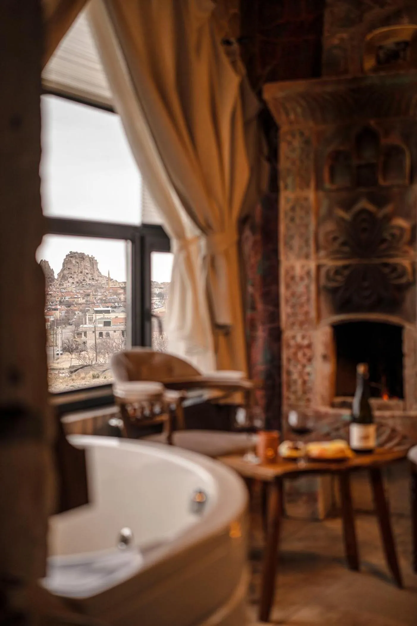 Natural landscape in Deluna Cappadocia