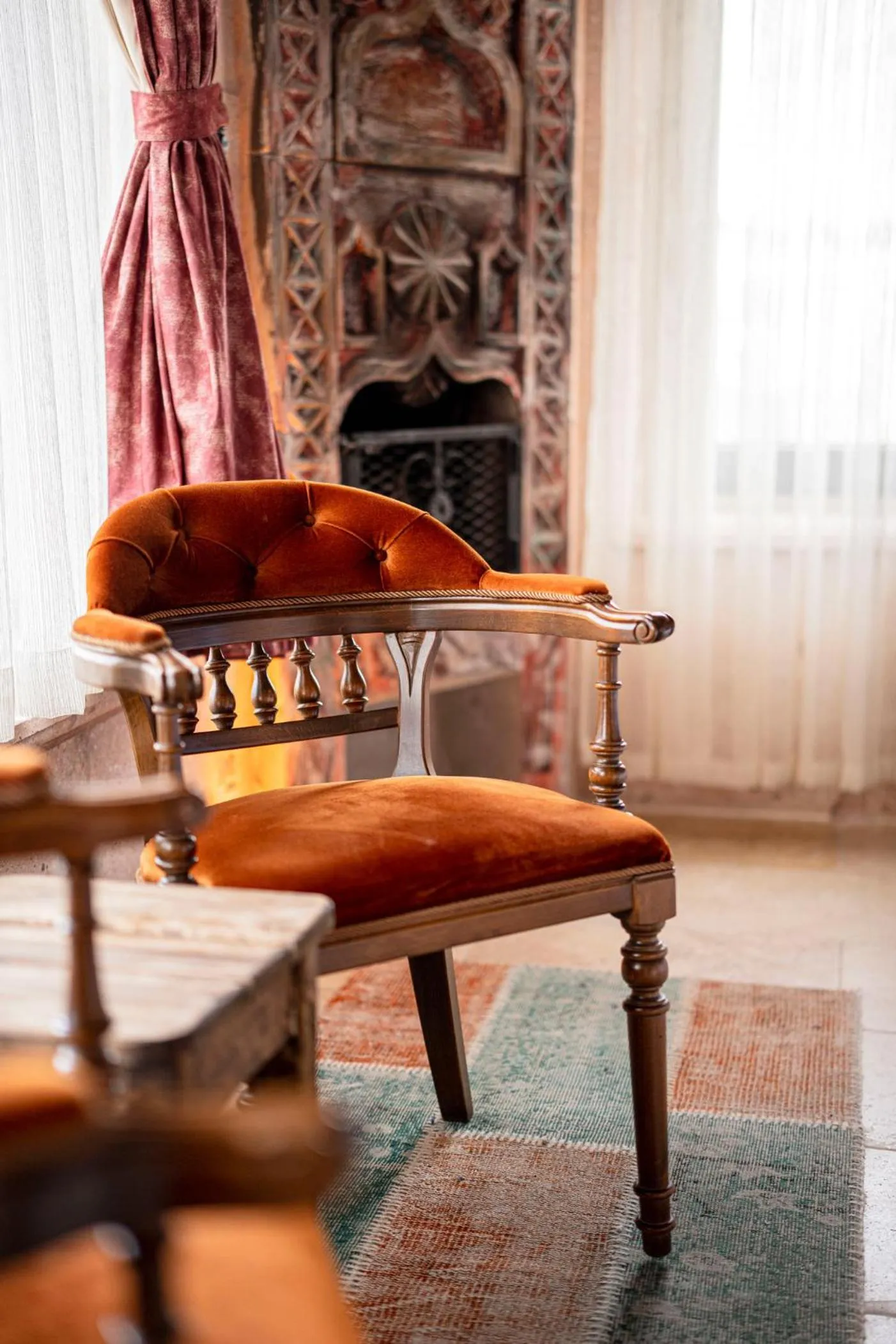 Seating area in Deluna Cappadocia