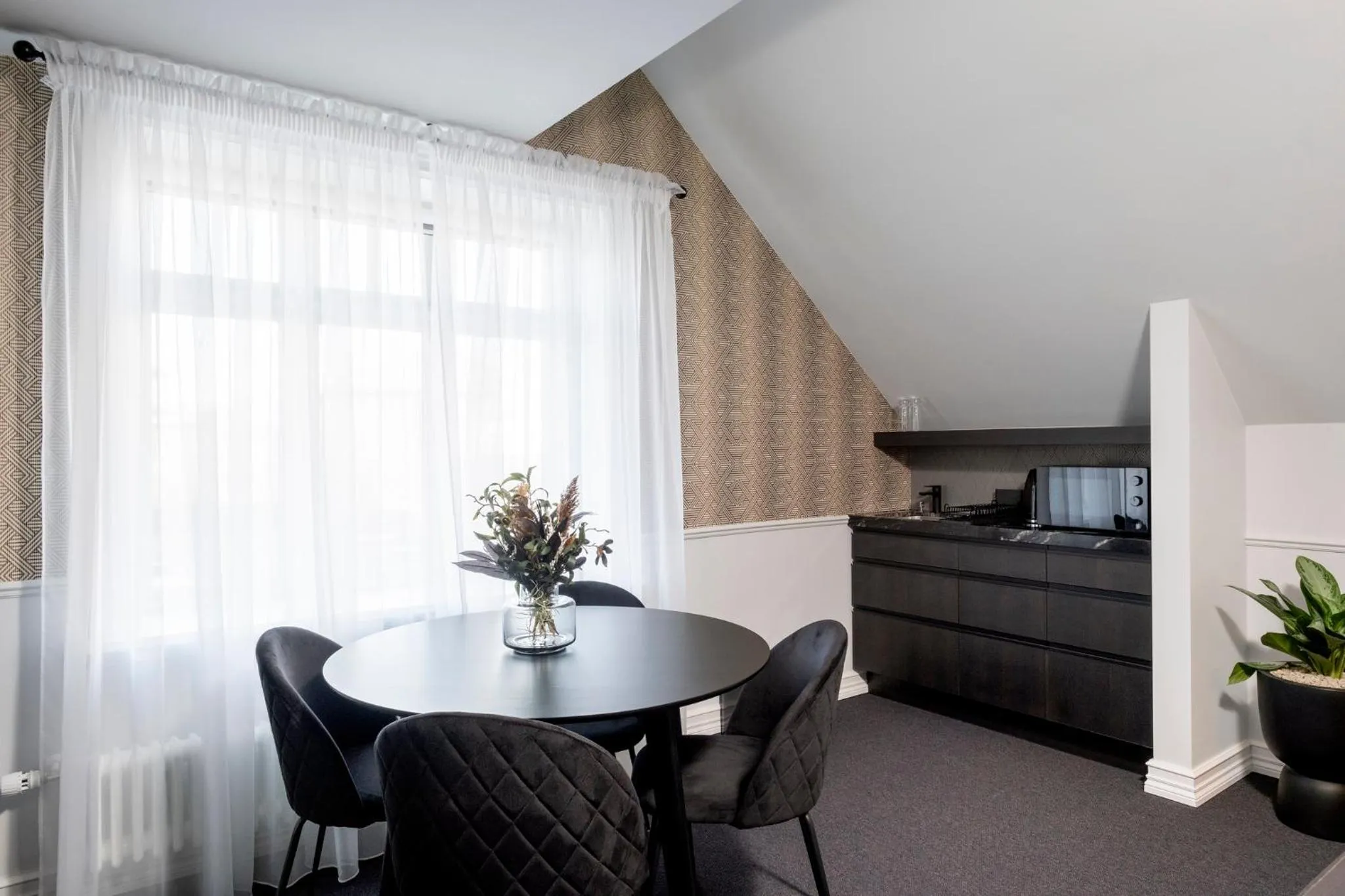 Living room in Hotel Reykjavík Saga