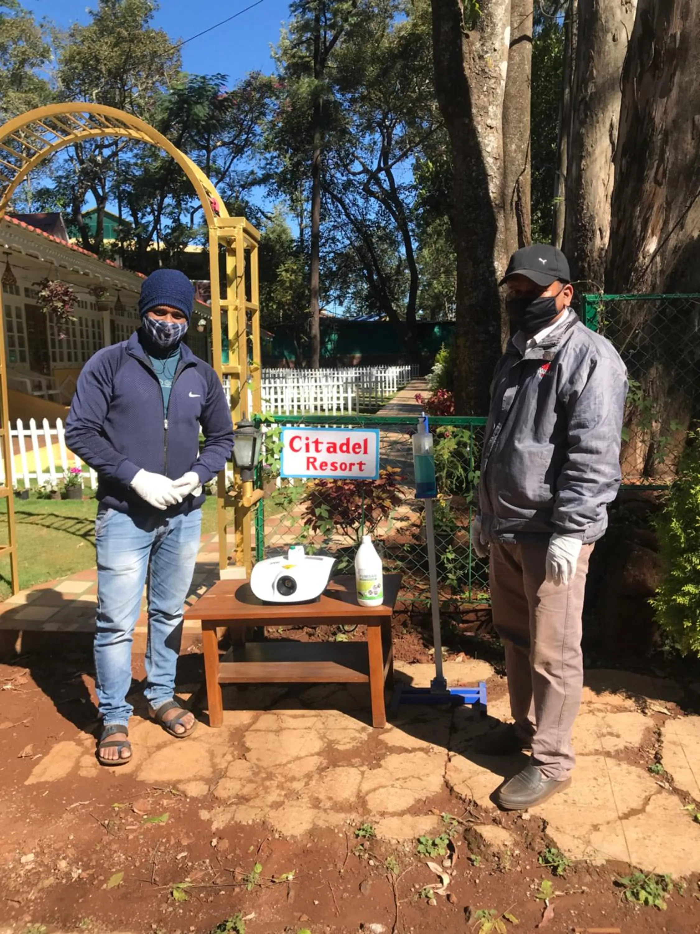Facade/entrance in Citadel Resort