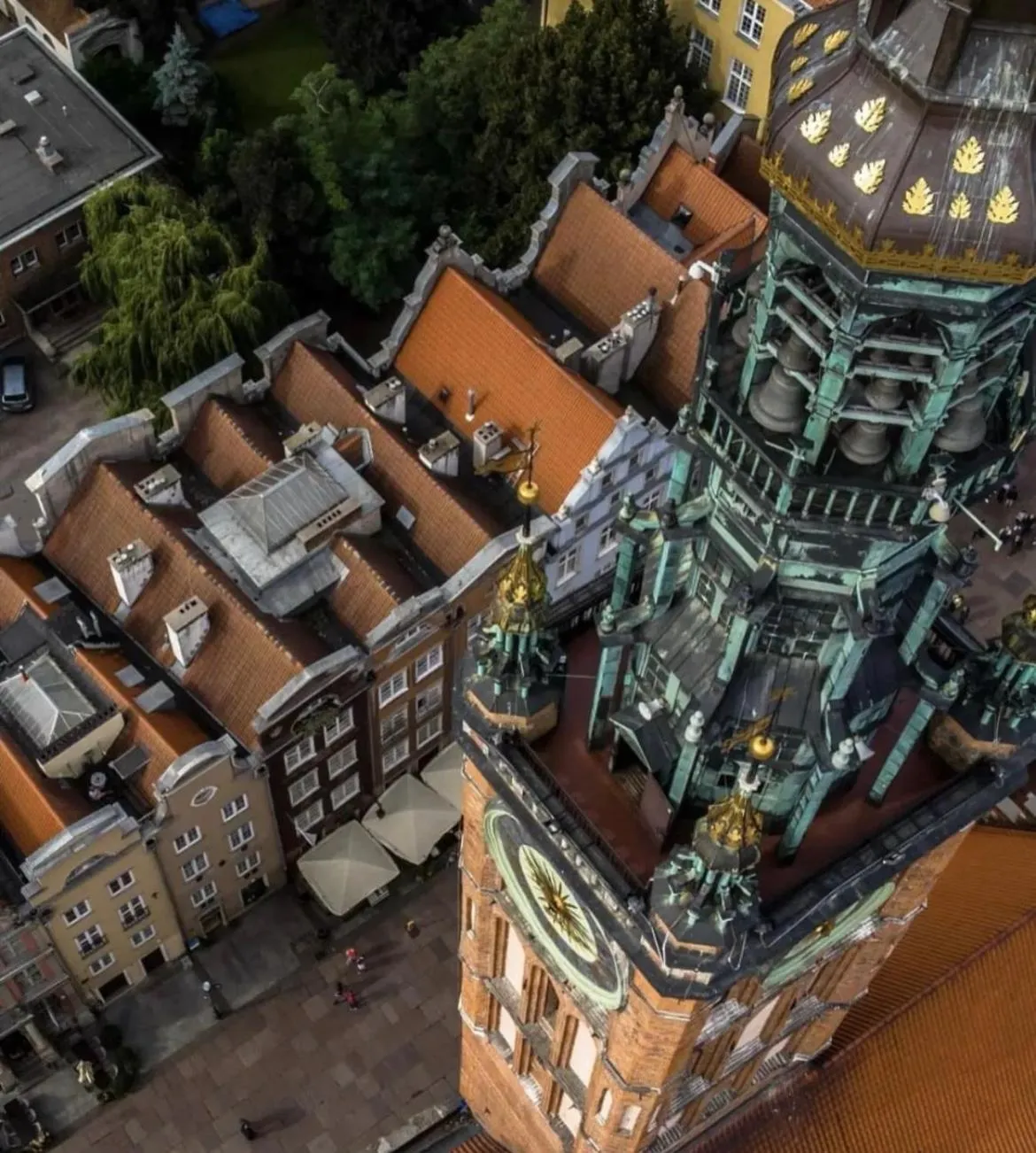 Property building in Baltic Gdańsk OLD TOWN by St Mary s Church