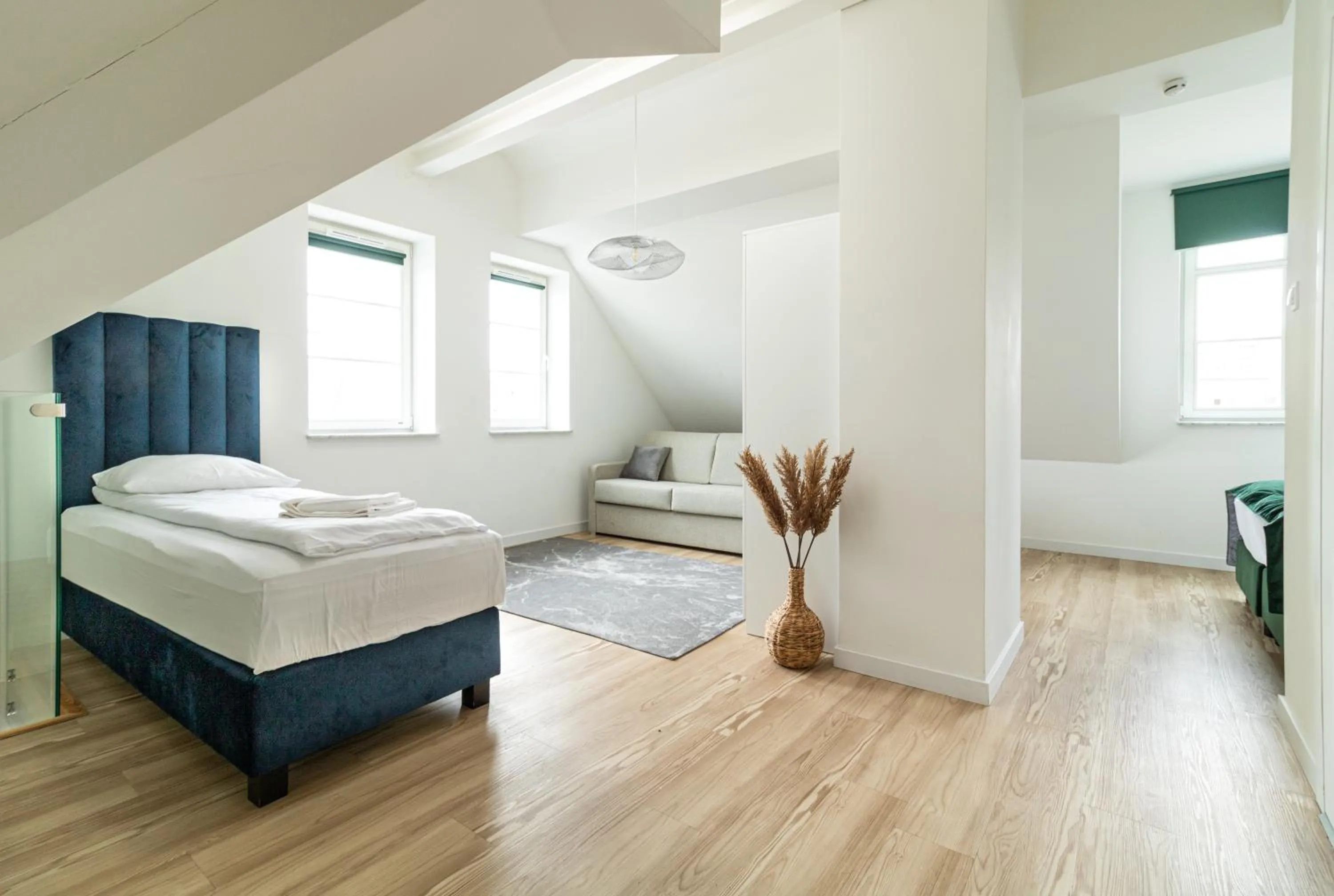 Photo of the whole room, Bed in Baltic Gdańsk OLD TOWN by St Mary s Church