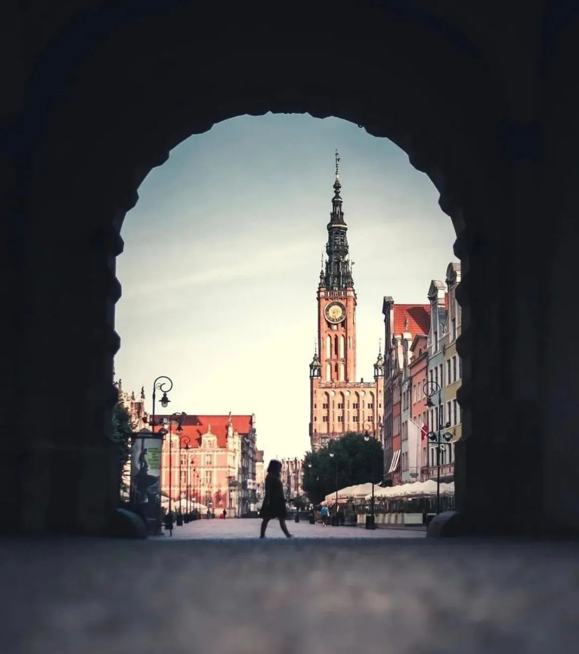 Nearby landmark in Baltic Gdańsk OLD TOWN by St Mary s Church