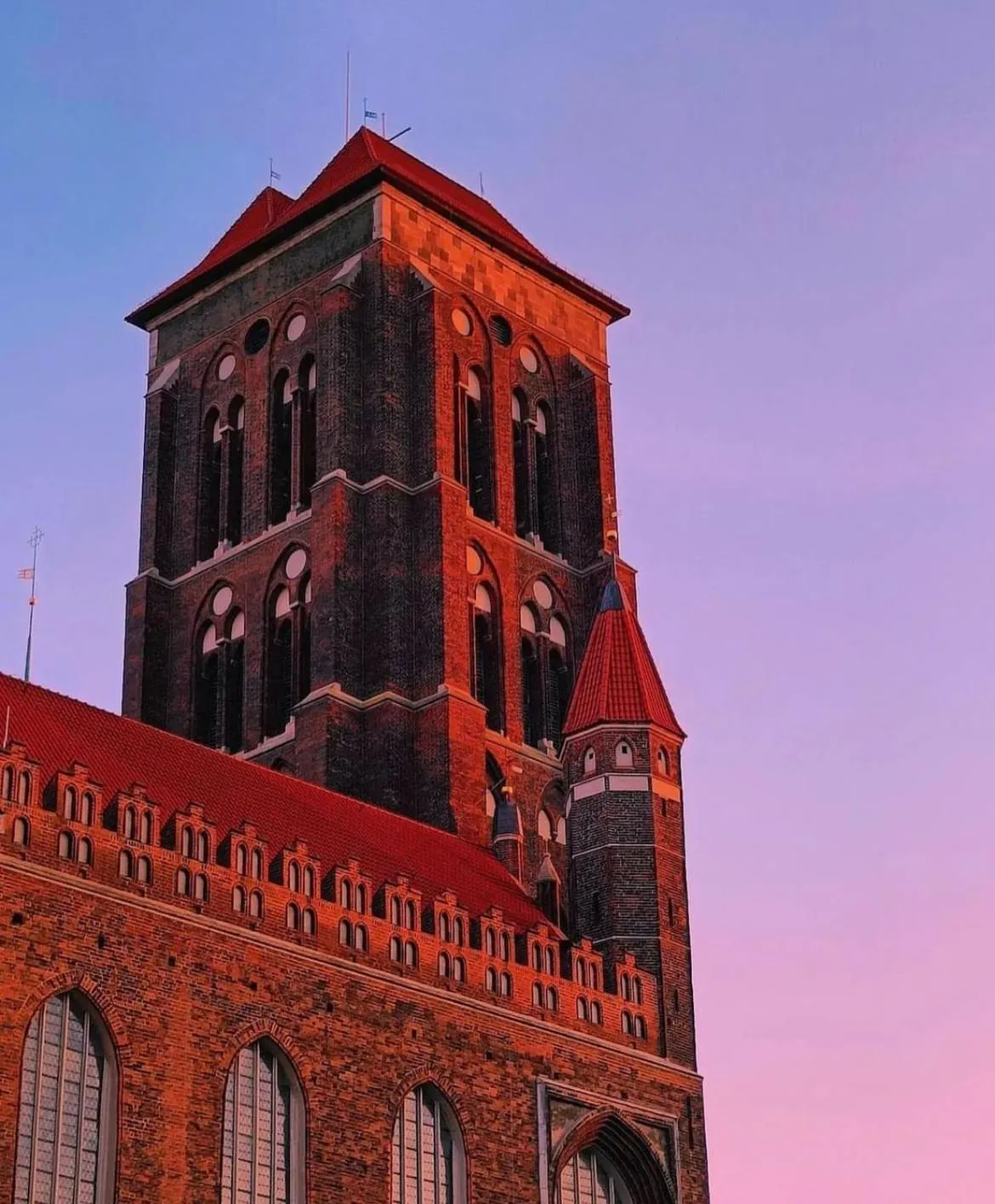Day in Baltic Gdańsk OLD TOWN by St Mary s Church