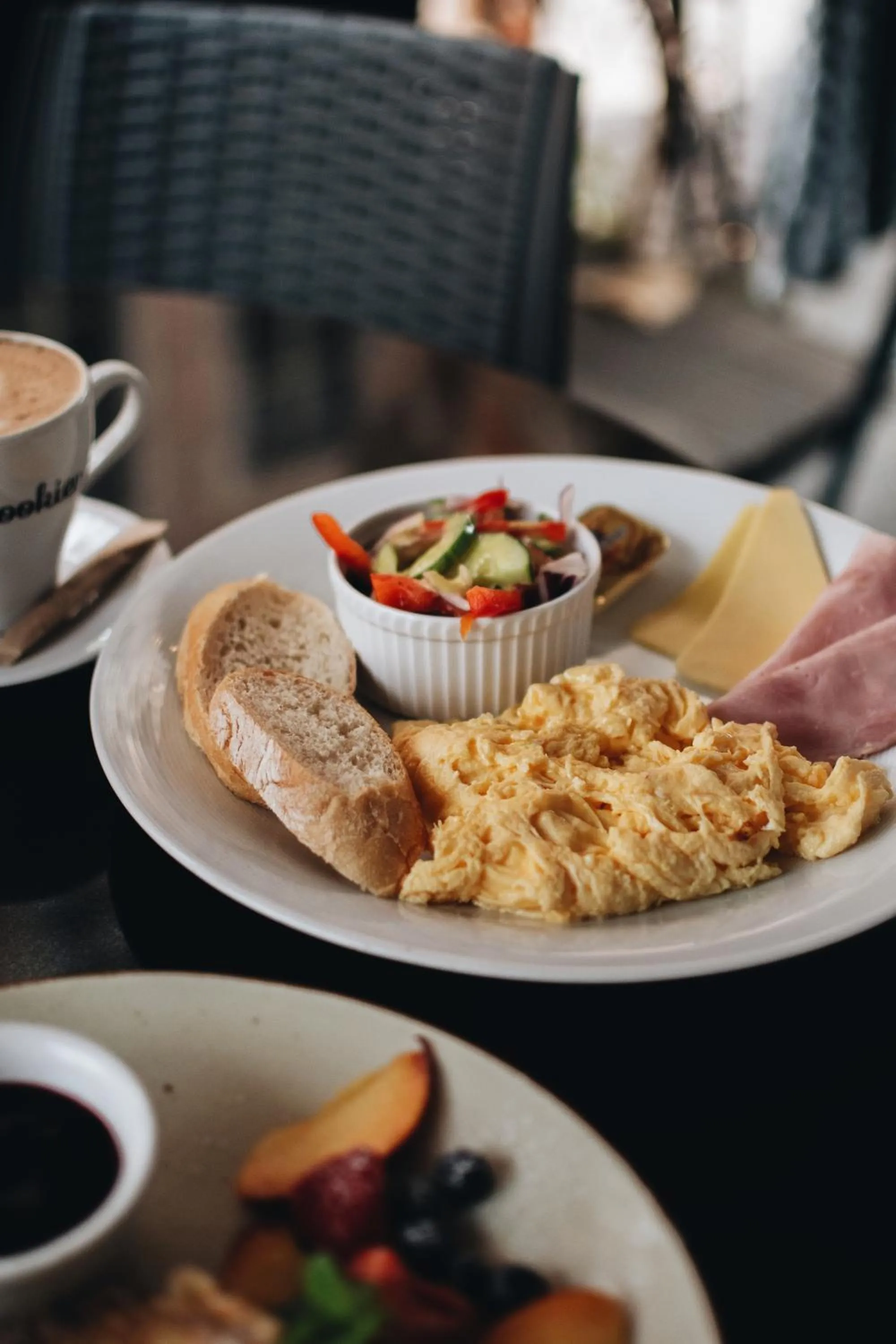 Food and drinks in Baltic Gdańsk OLD TOWN by St Mary s Church