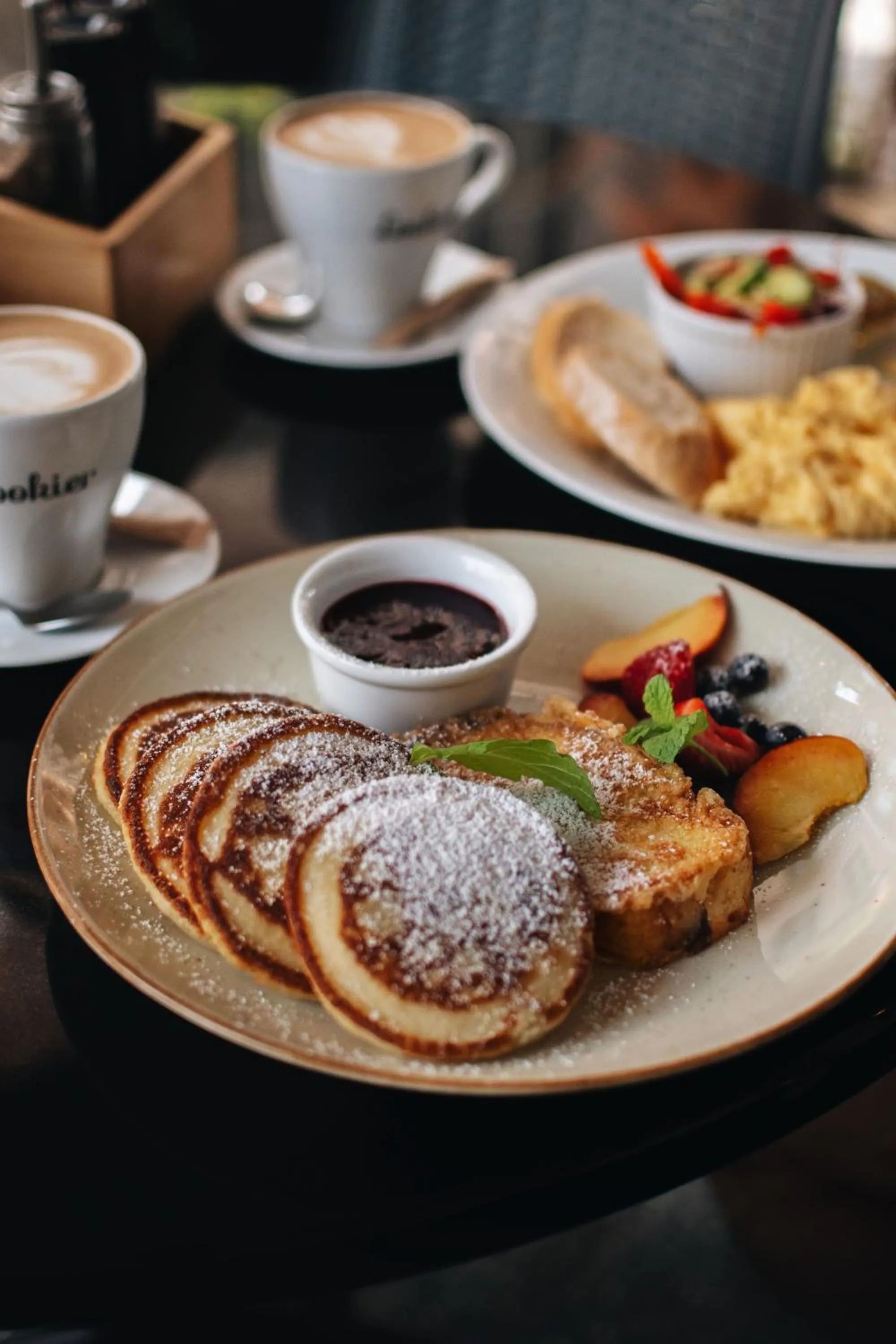 Food and drinks in Baltic Gdańsk OLD TOWN by St Mary s Church