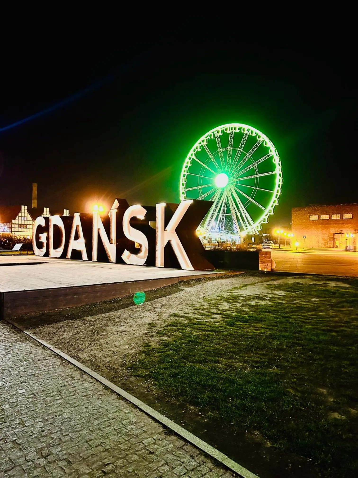 Nearby landmark in Baltic Gdańsk OLD TOWN by St Mary s Church