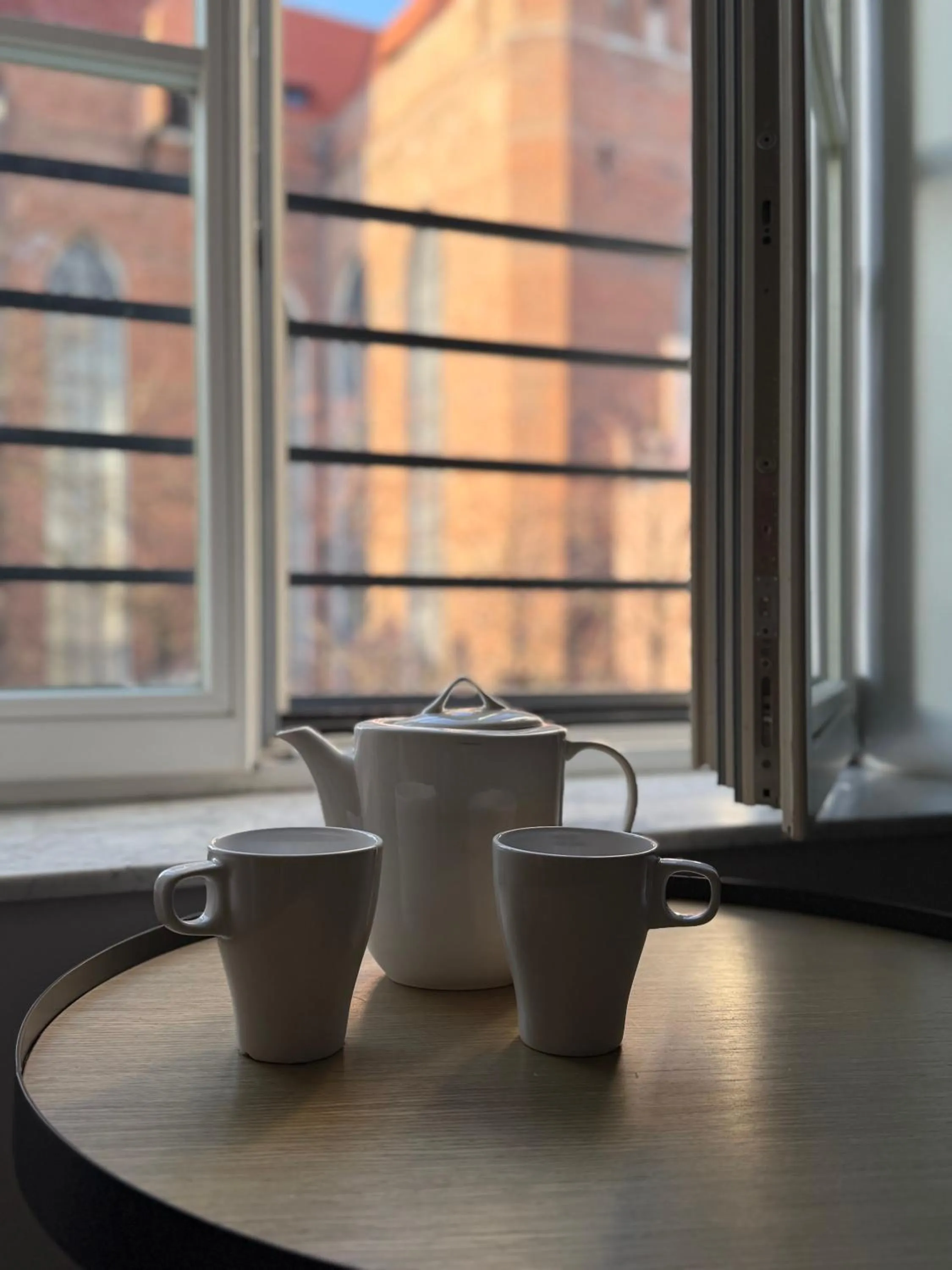 People in Baltic Gdańsk OLD TOWN by St Mary s Church