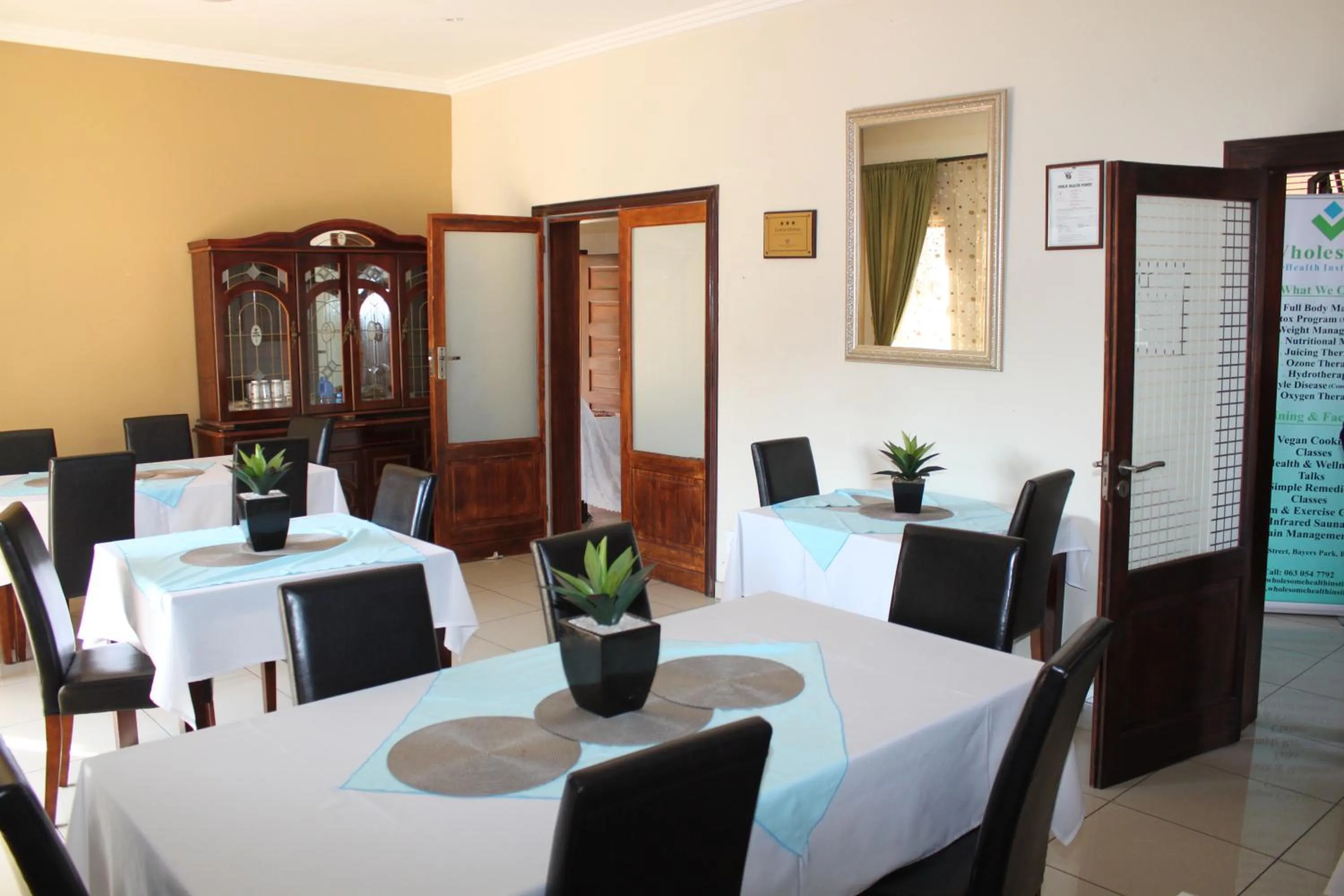 Dining area in Ikaze Guest House