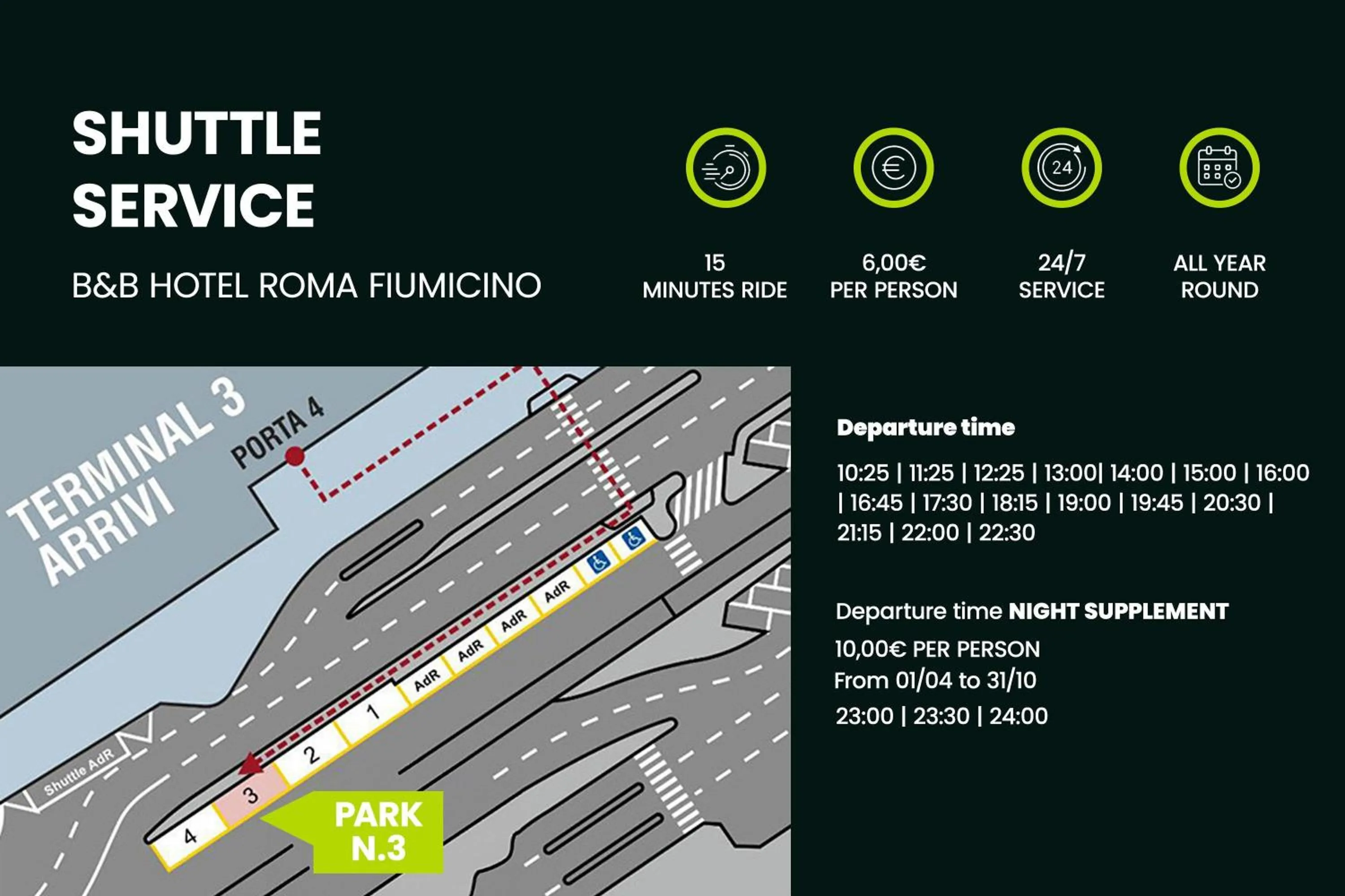 Area and facilities in B&B Hotel Roma Fiumicino Aeroporto Fiera 2