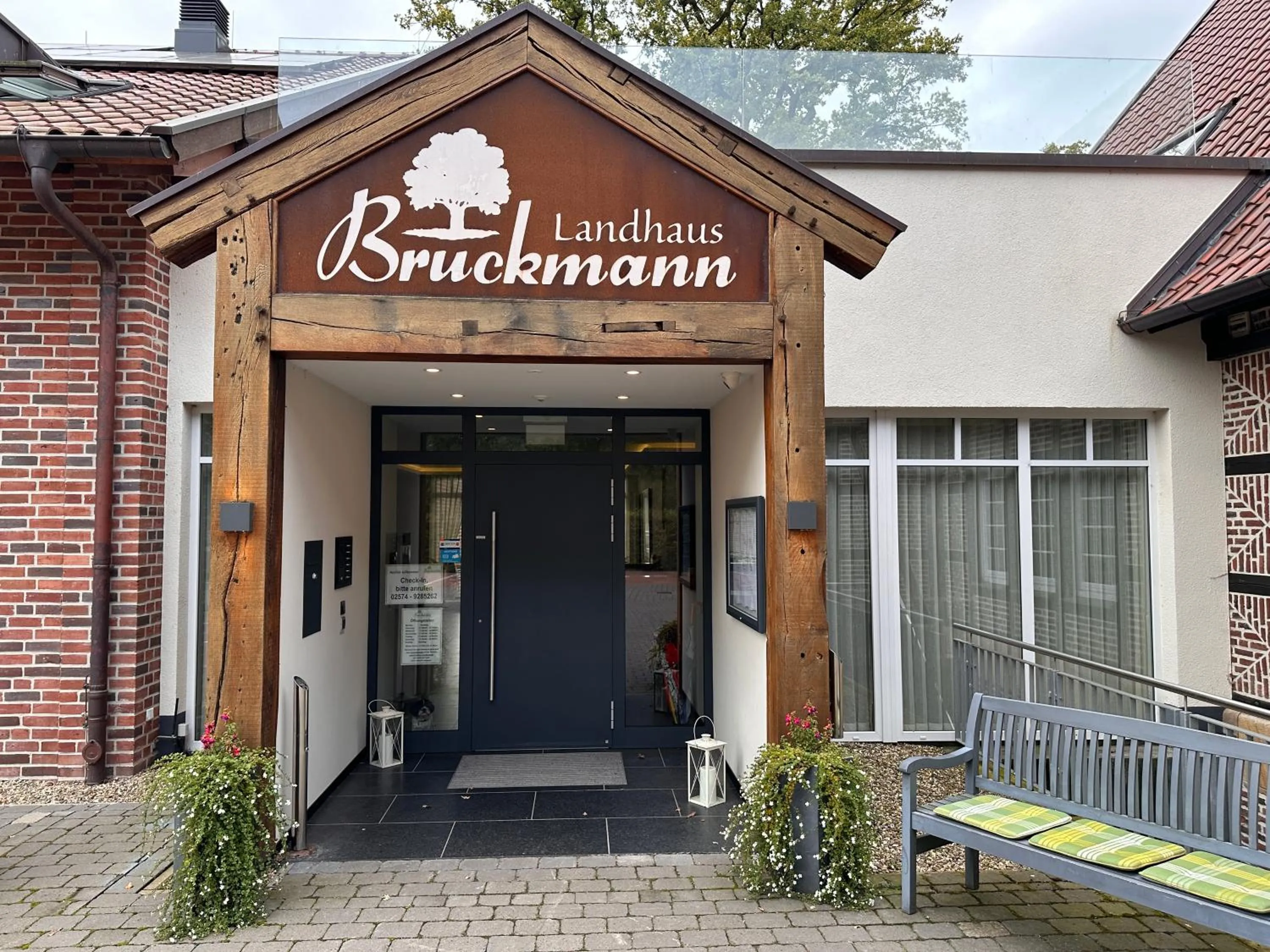 Facade/entrance in Landhaus Bruckmann