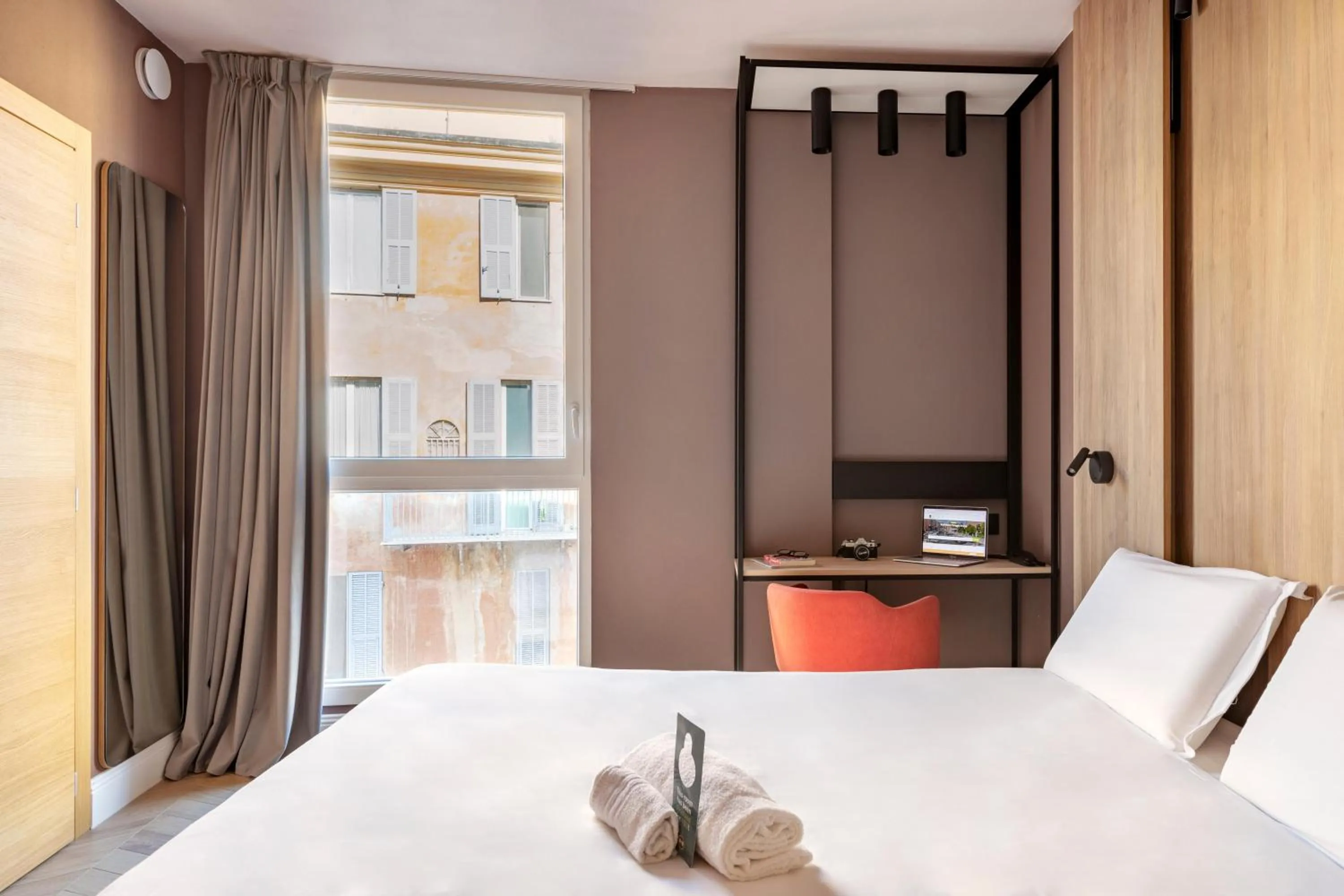 Photo of the whole room, Bed in B&B Hotel Genova City Center