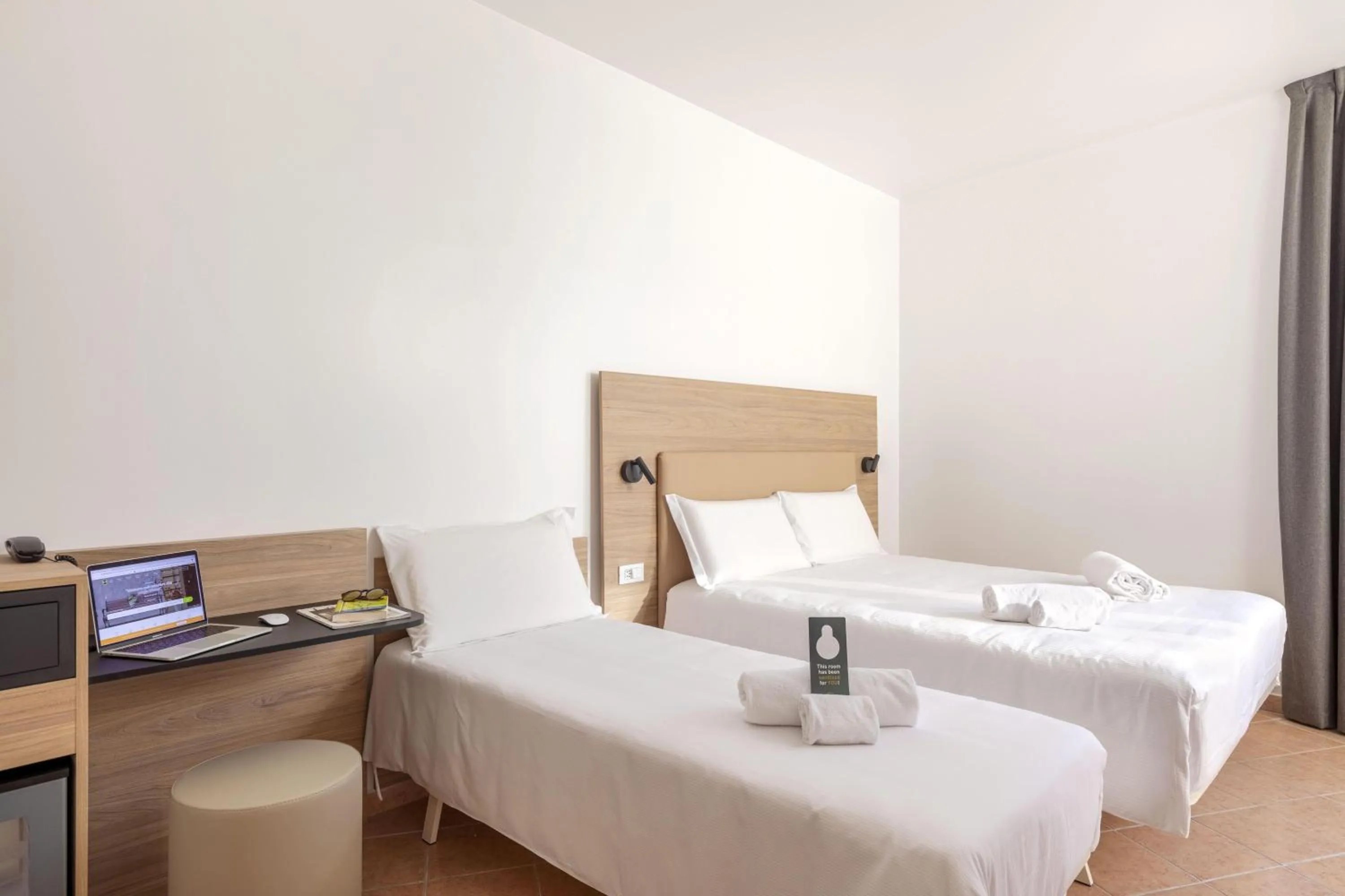 Photo of the whole room, Bed in B&B Hotel Pomezia Roma