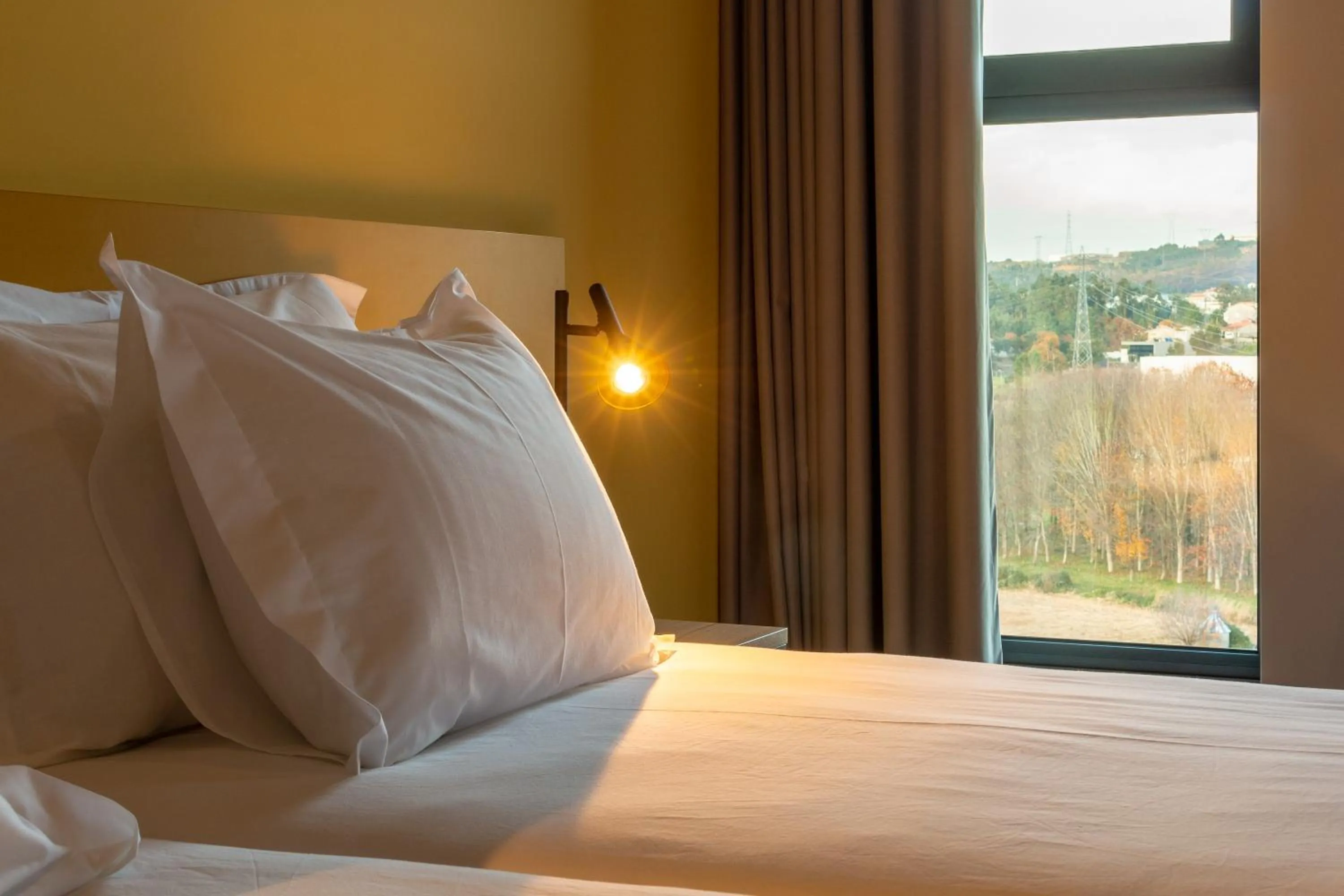 Bed in Meu Hotel Porto Gandra