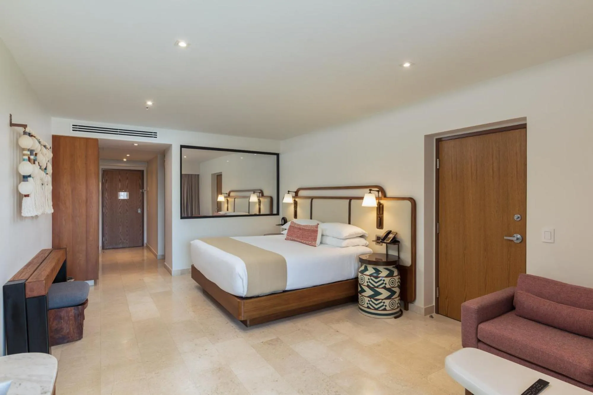 Bed in Corazón Cabo, a Noble House Resort