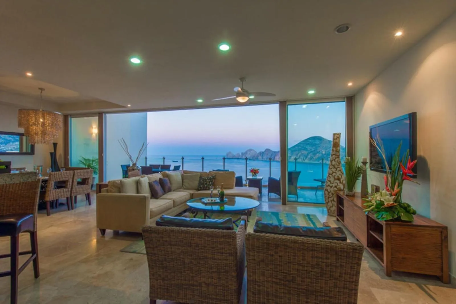 Living room in Corazón Cabo, a Noble House Resort