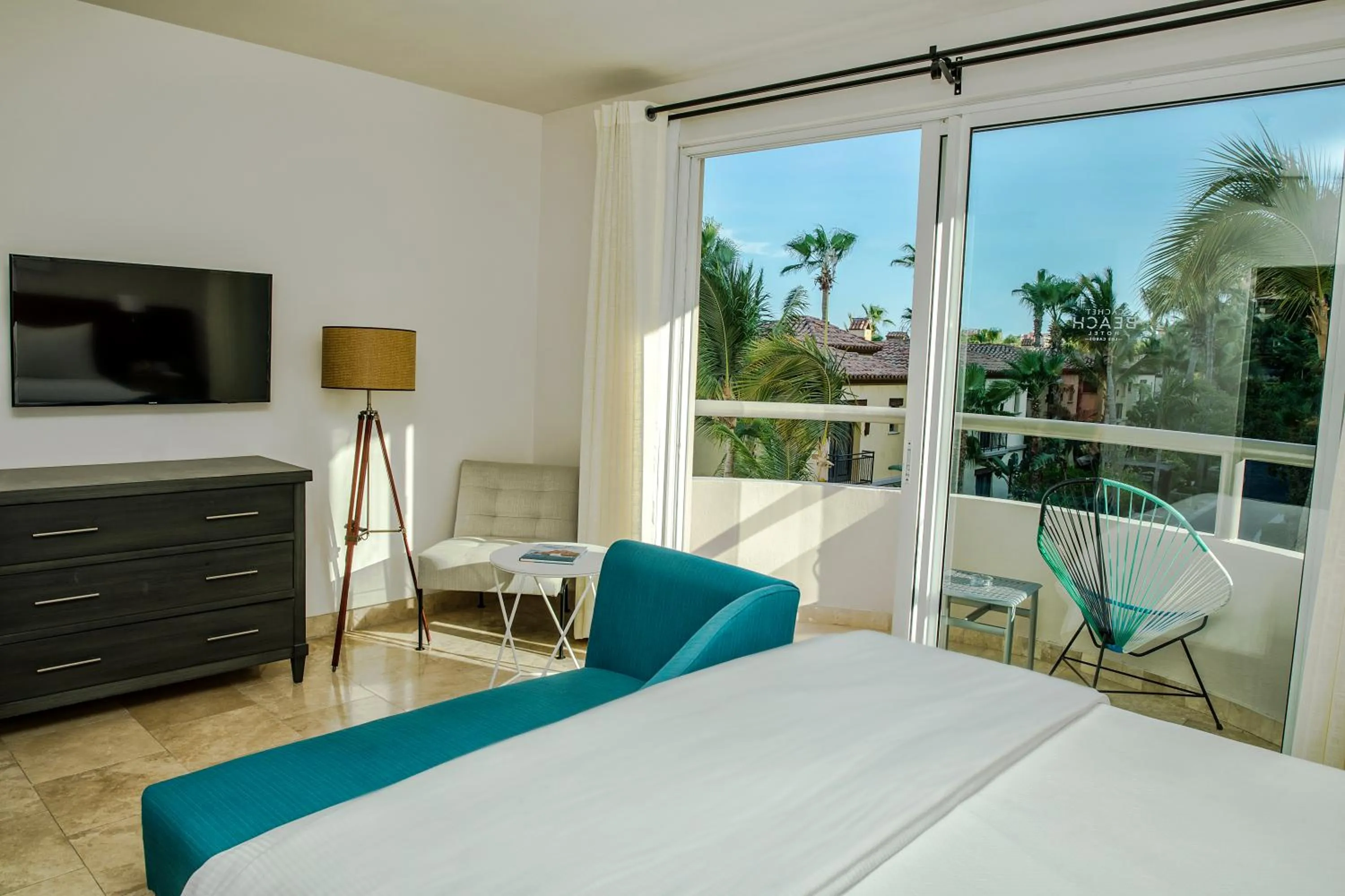 Bed in Corazón Cabo, a Noble House Resort