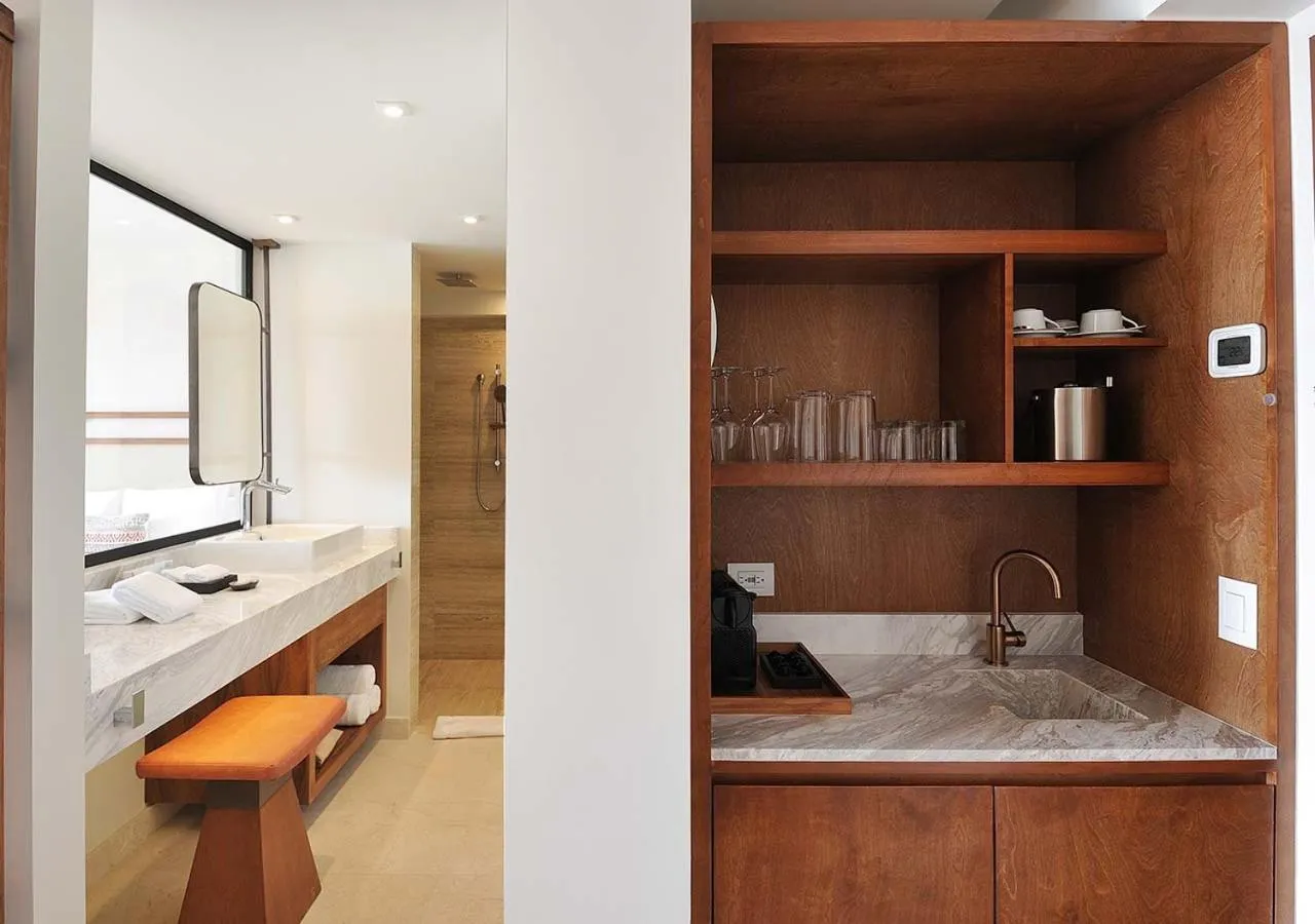Bathroom in Corazón Cabo, a Noble House Resort